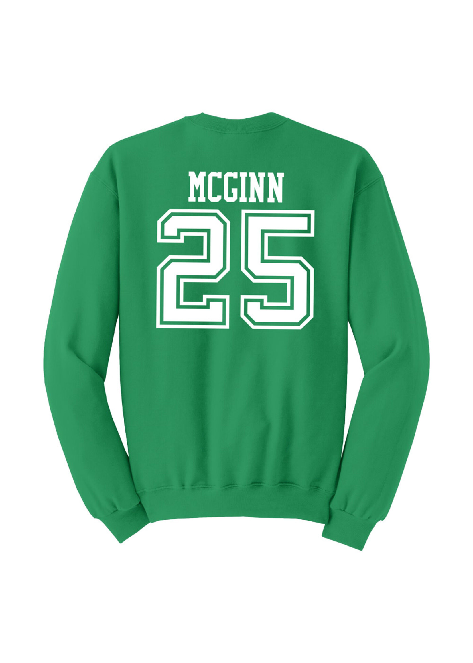 AHUNDYP #25 Athena McGinn North Dakota Soccer Sport Adult Crew