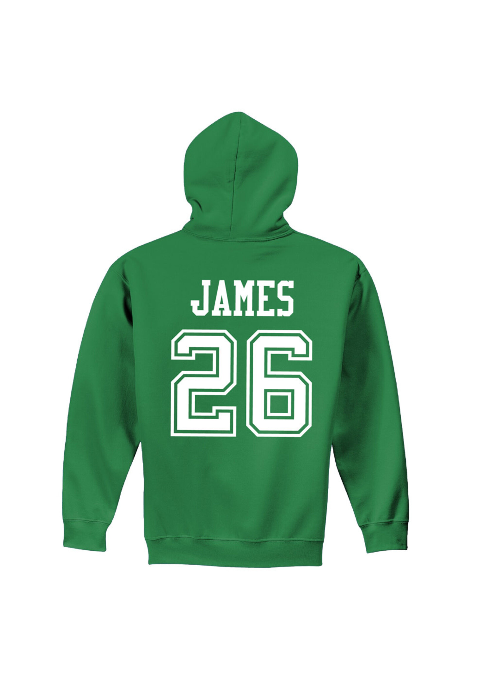 AHUNDYP #26 Dylan James North Dakota Hockey Youth Sport Hood