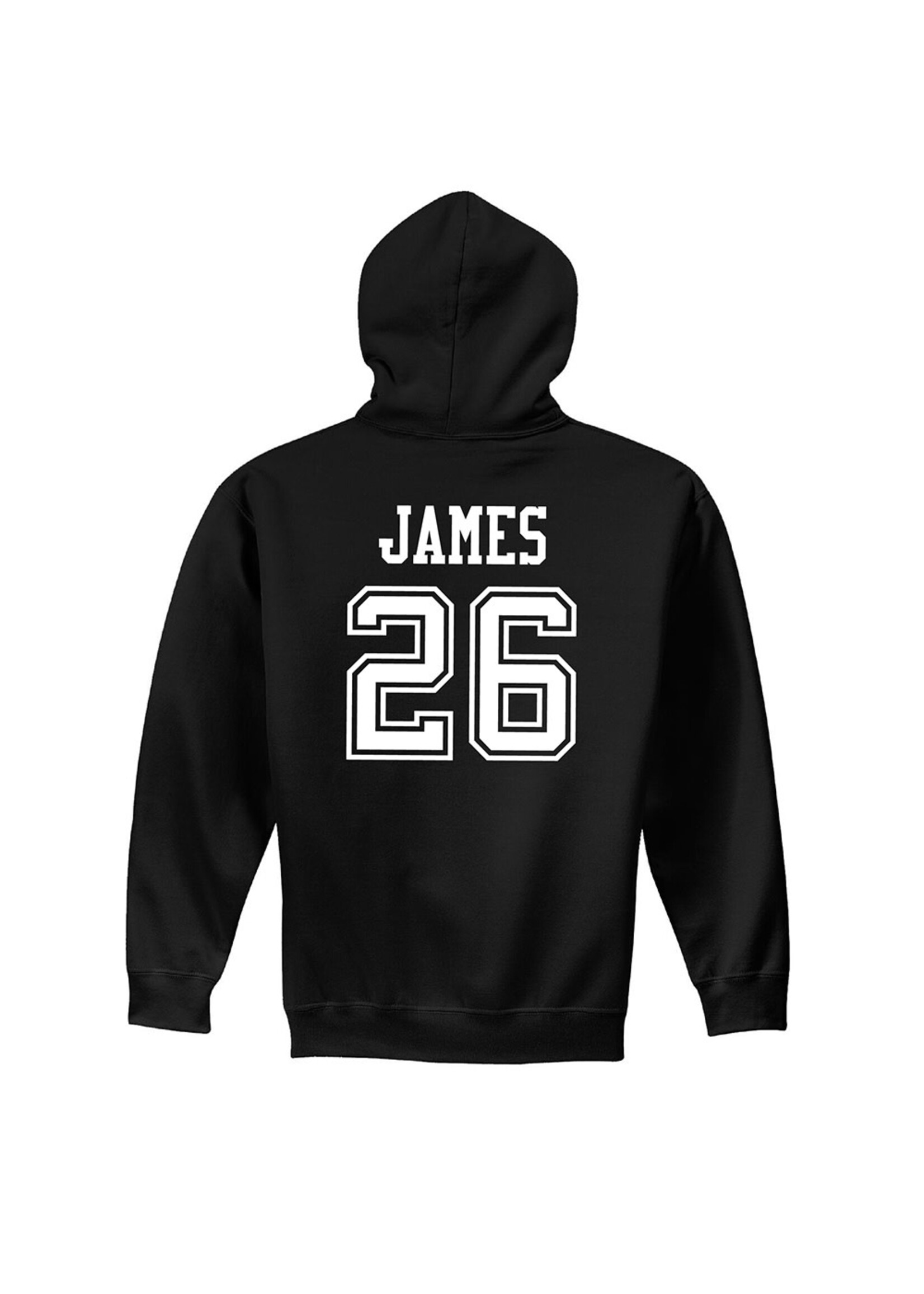 AHUNDYP #26 Dylan James North Dakota Hockey Youth Sport Hood