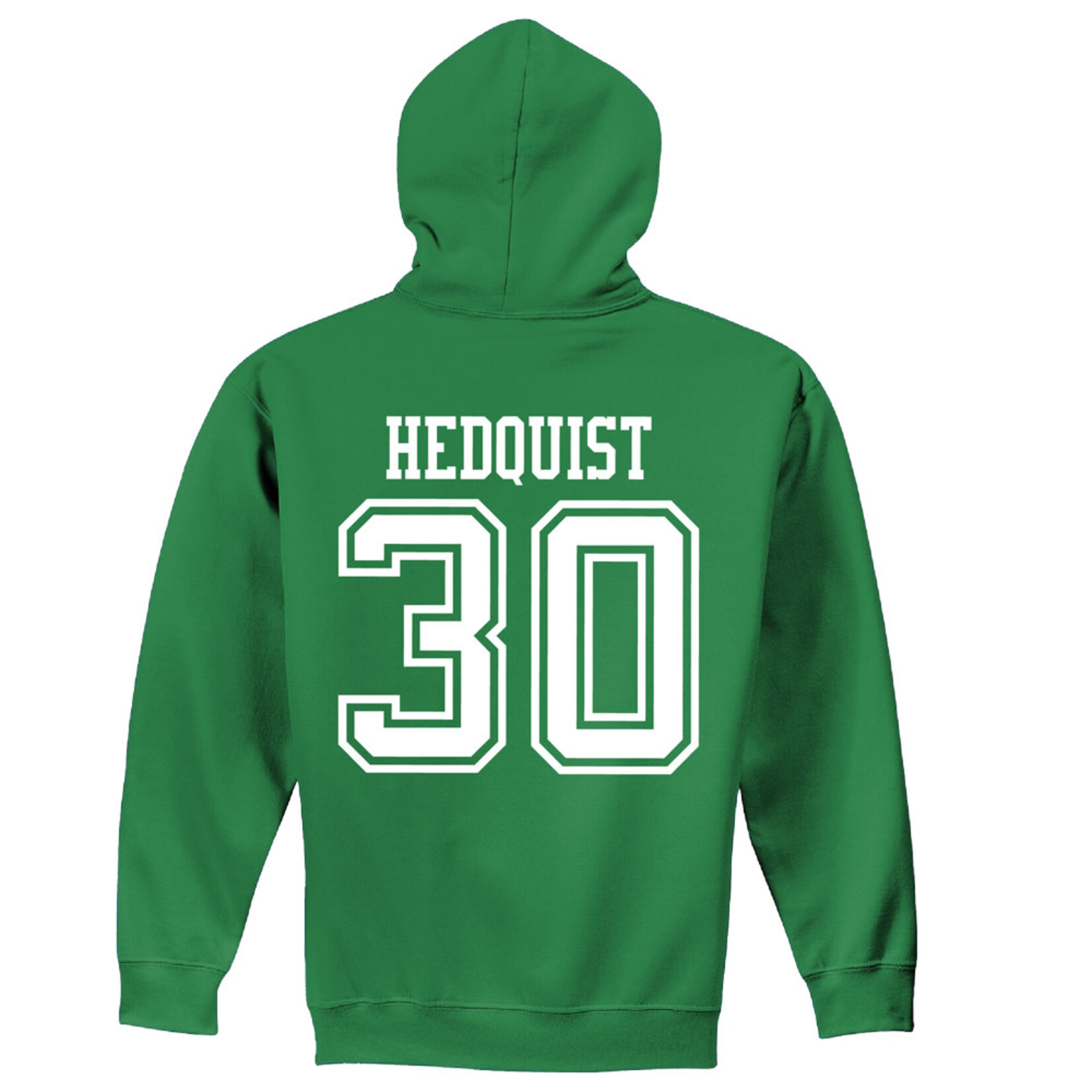 AHUNDYP #30 Hobie Hedquist North Dakota Hockey Sport Hood