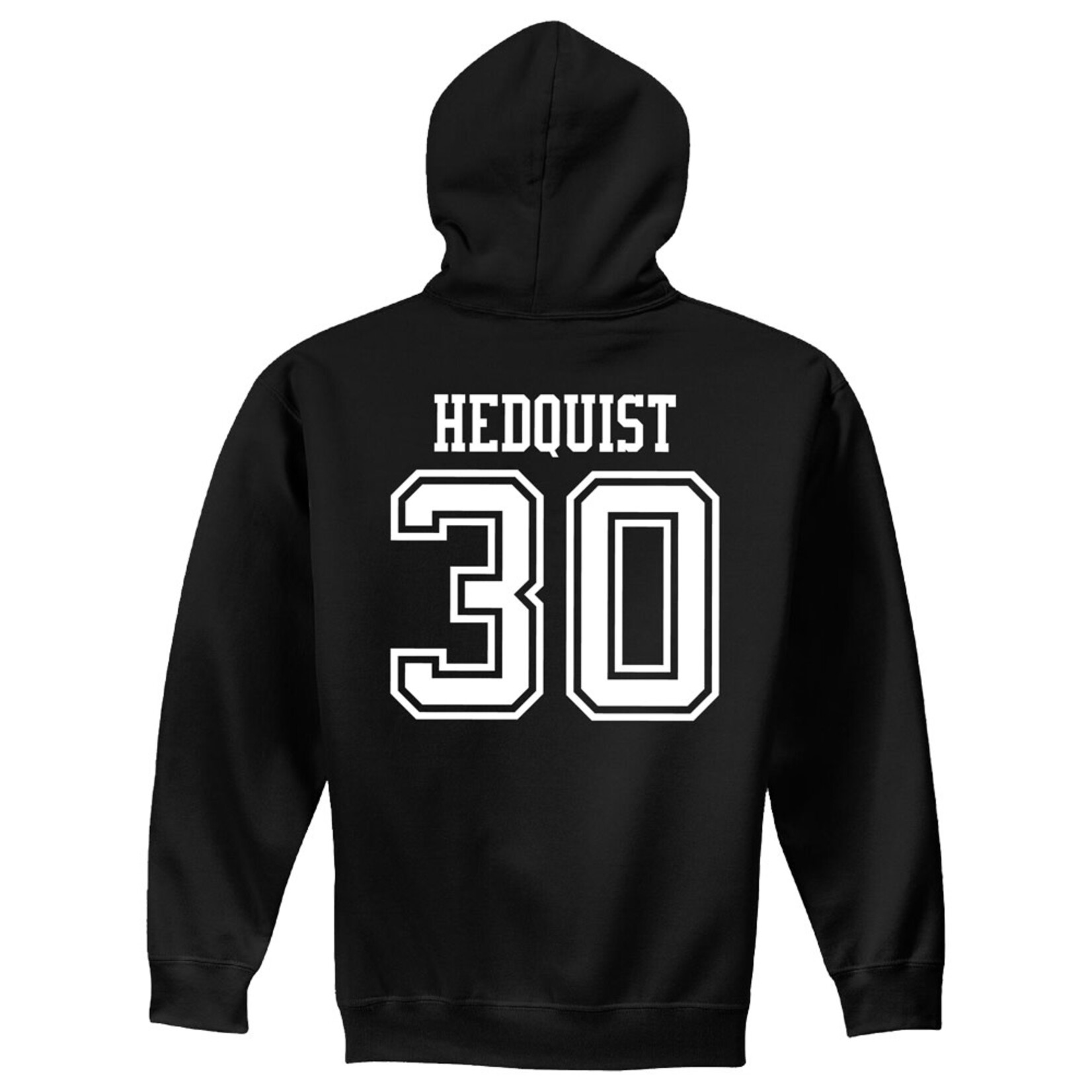 AHUNDYP #30 Hobie Hedquist North Dakota Hockey Sport Hood