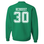 AHUNDYP #30 Hobie Hedquist North Dakota Hockey Sport Crew