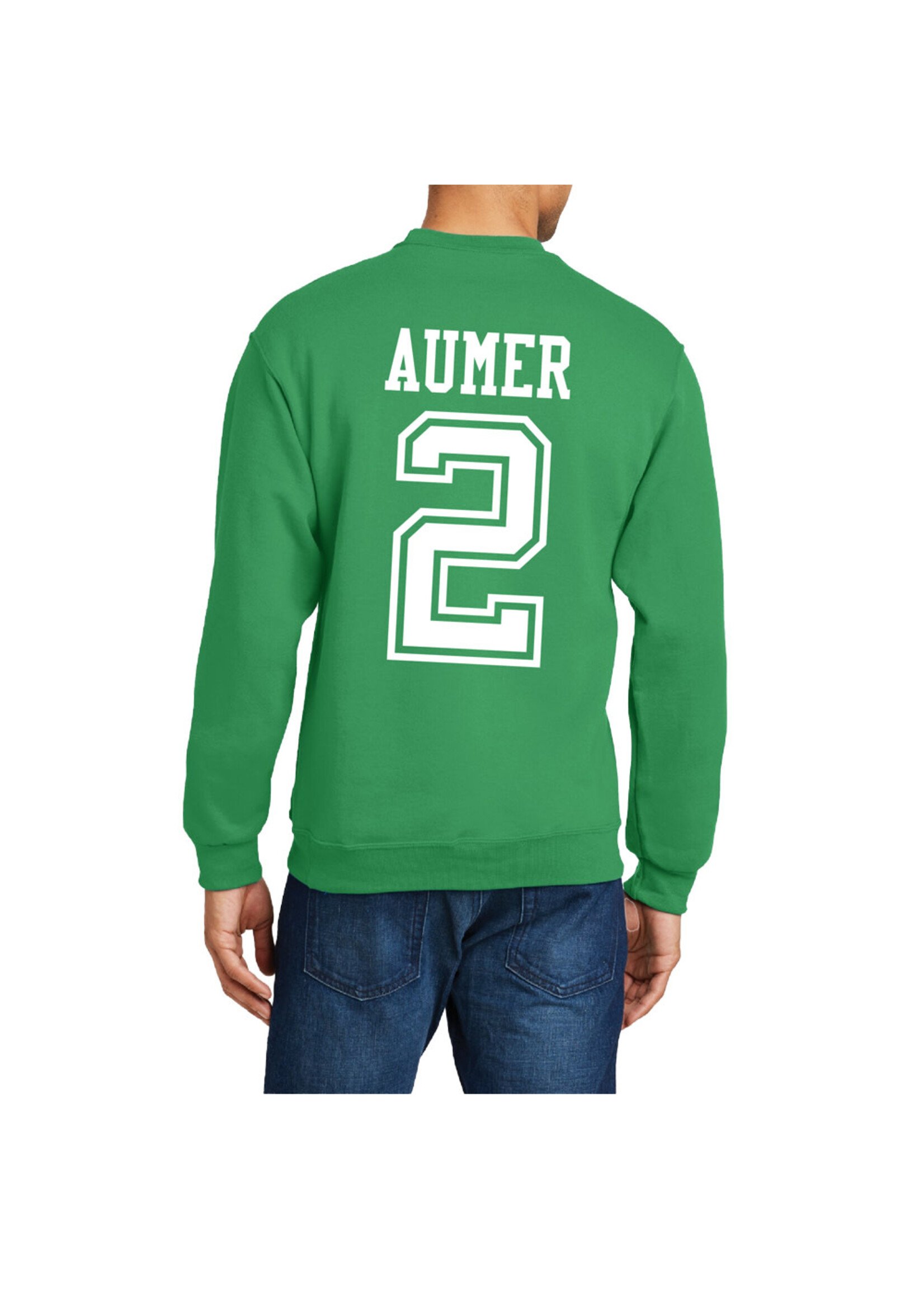 AHUNDYP #2 Mikayla Aumer North Dakota Basketball Sport Crew