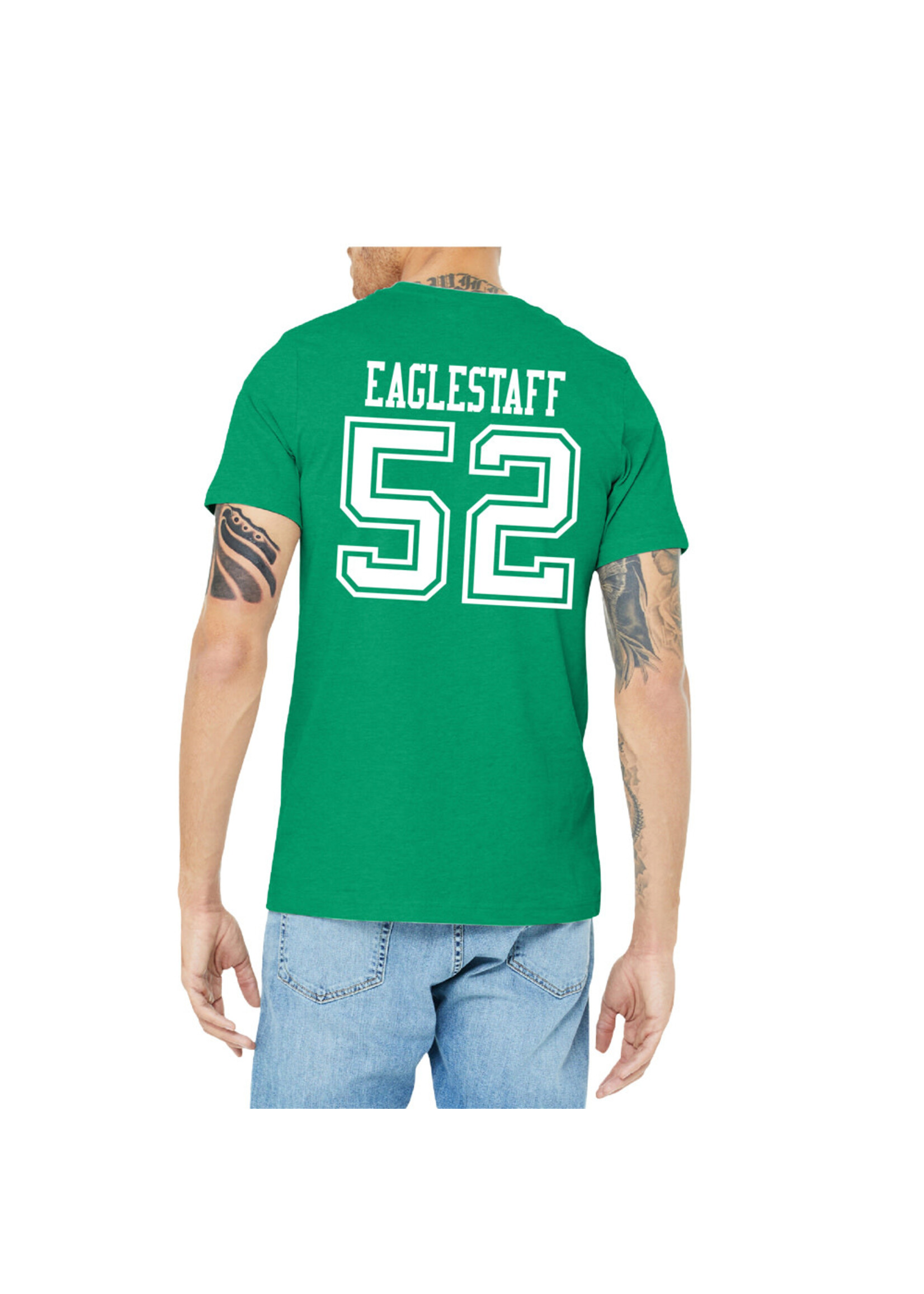 AHUNDYP #52 Treysen Eaglestaff North Dakota Basketball Sport Tee