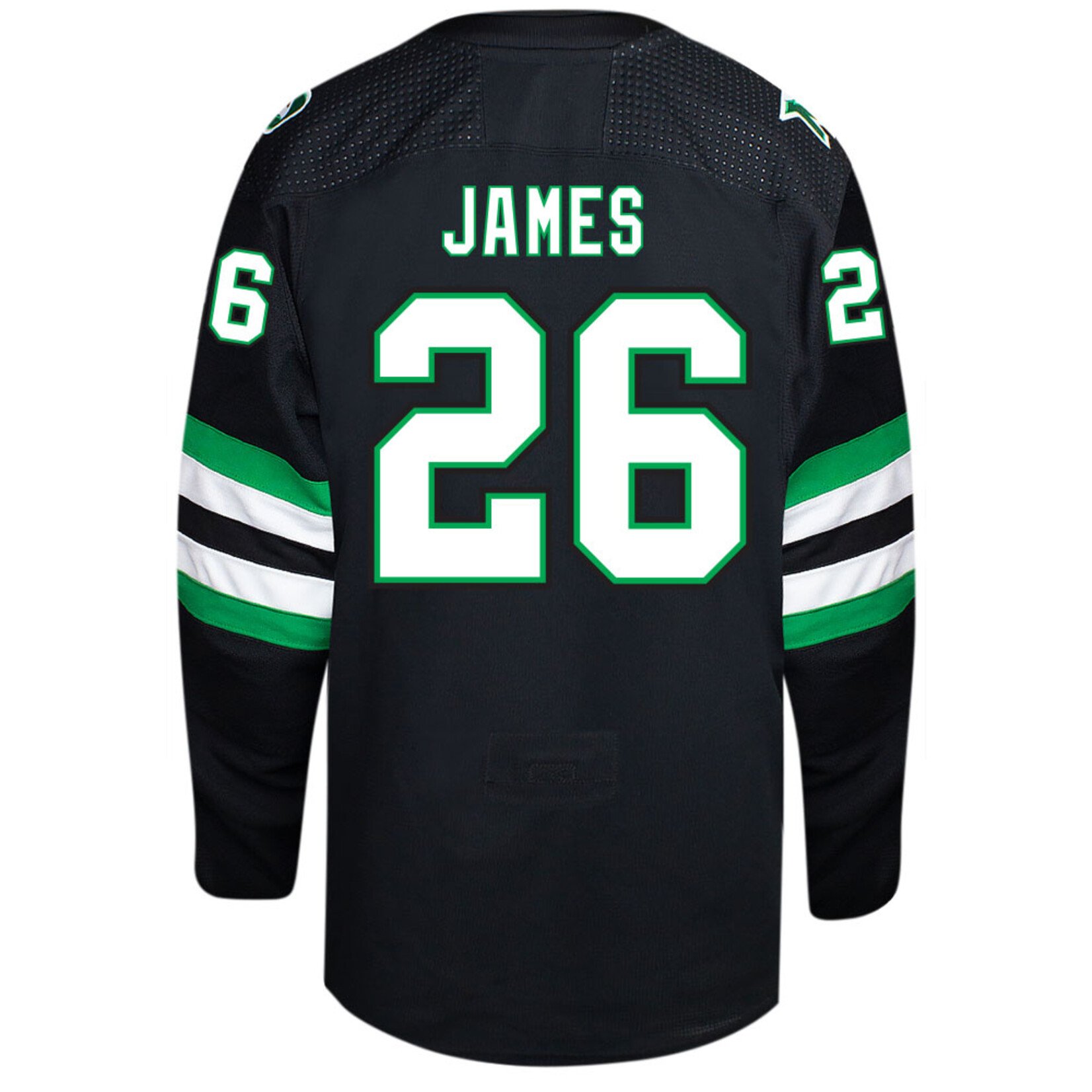 Adidas #26 Dylan James Adidas Authentic North Dakota Hockey Jersey
