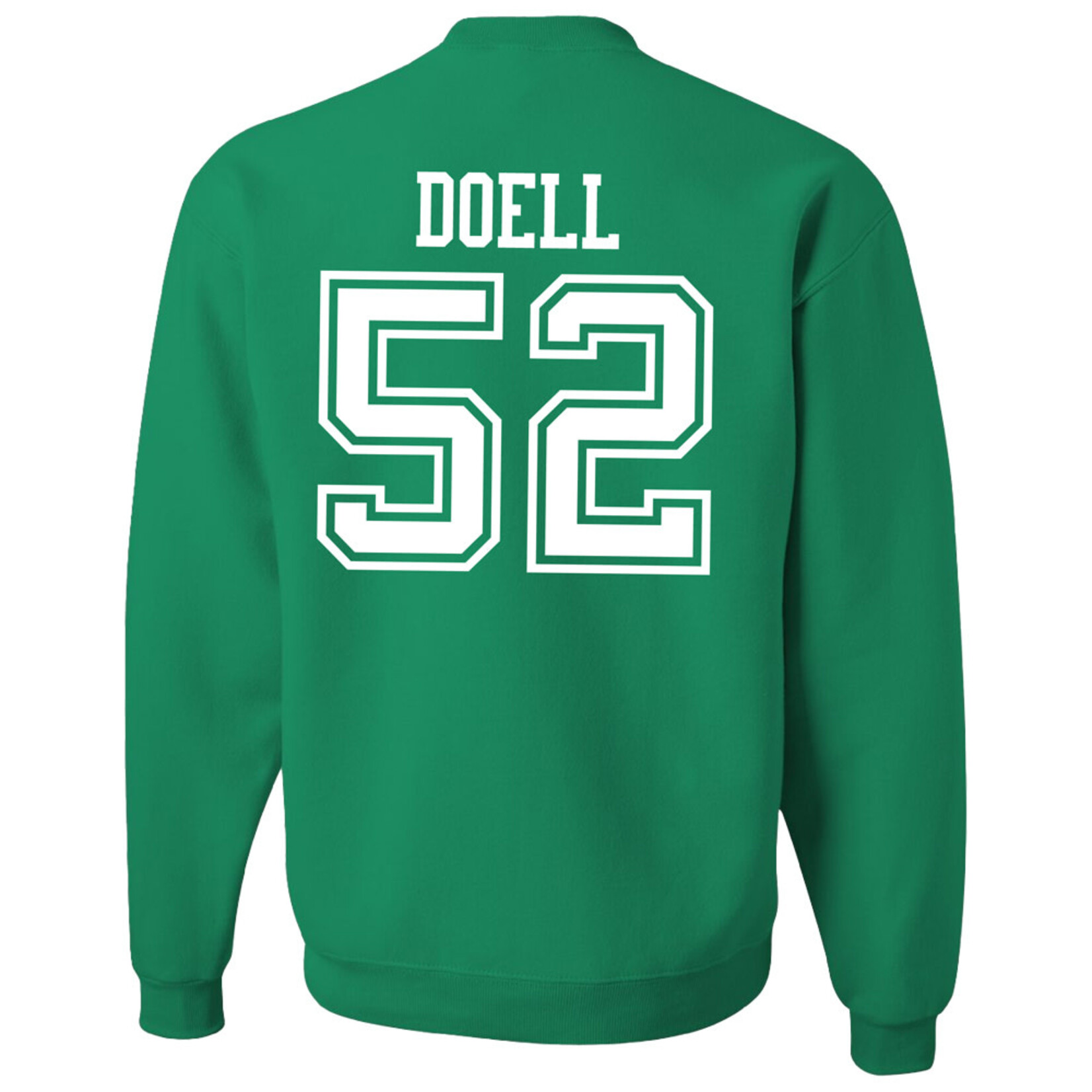 AHUNDYP #52 Logan Doell North Dakota Football Sport Crew