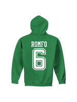 AHUNDYP #6 Simon Romfo North Dakota Football Sport Adult Hood