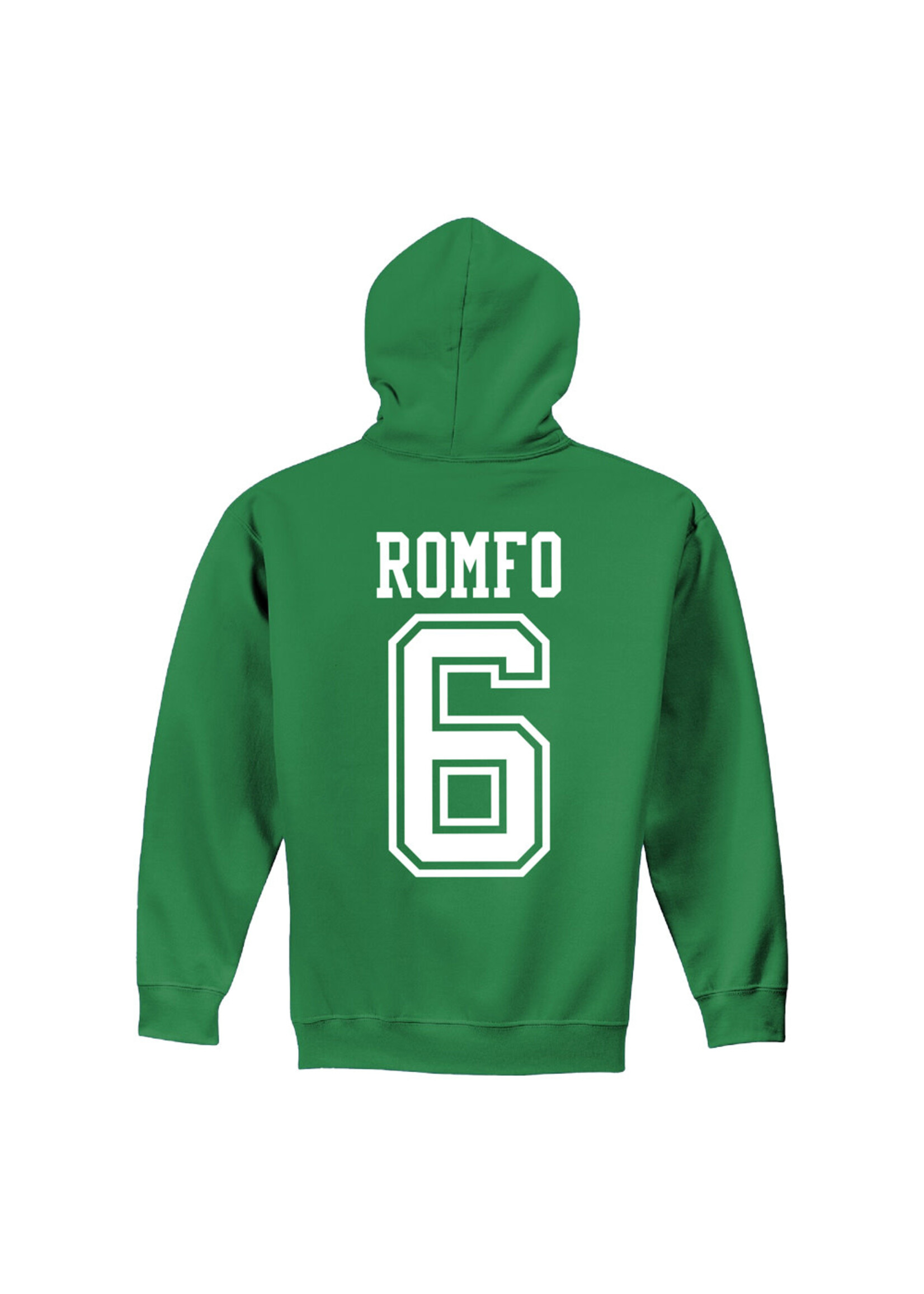 AHUNDYP #6 Simon Romfo North Dakota Football Sport Adult Hood