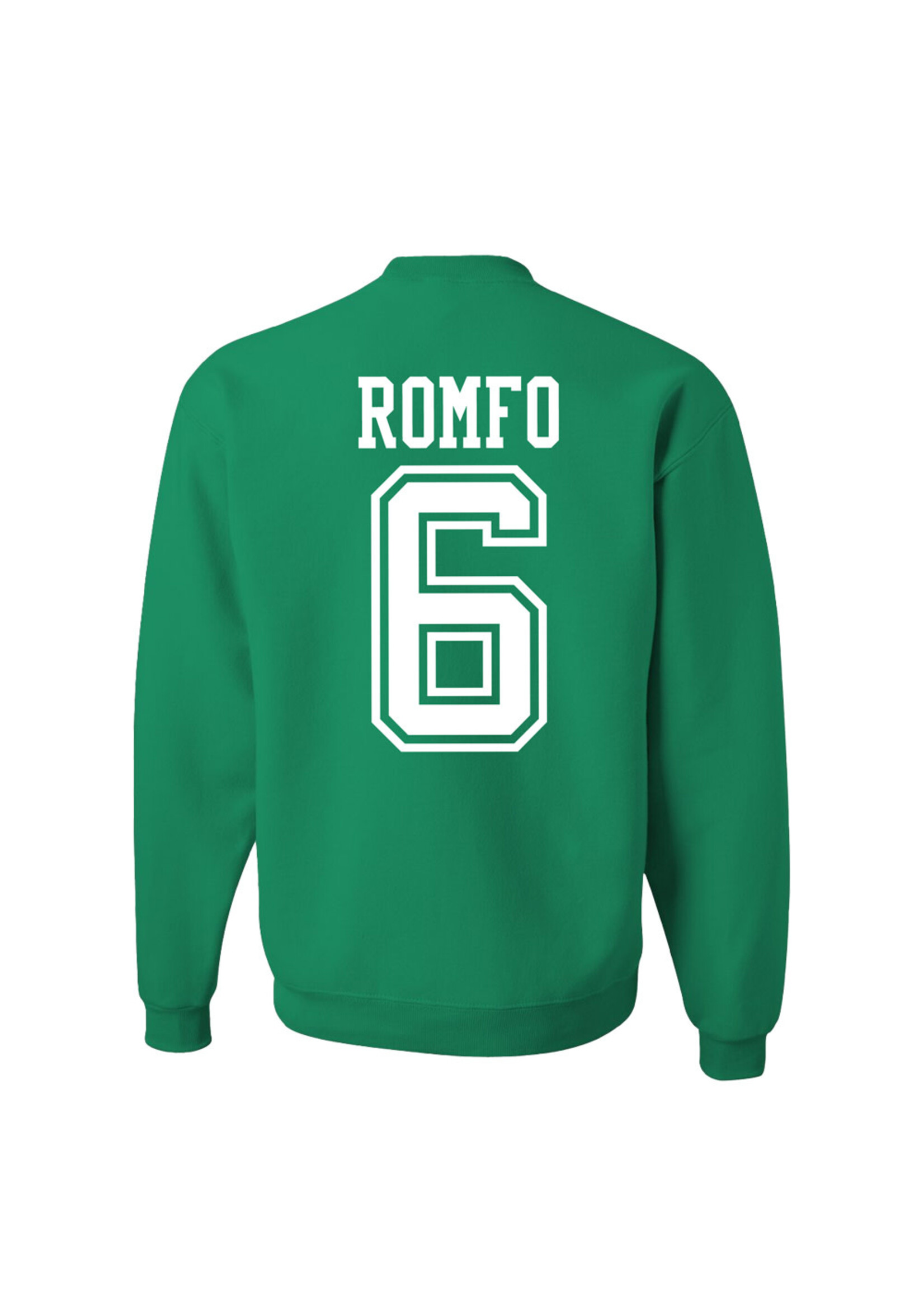 AHUNDYP #6 Simon Romfo North Dakota Football Sport Adult Crew