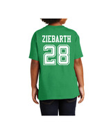 AHUNDYP #28 Gaven Ziebarth North Dakota Football Sport Youth Tee AHUNDYP #28 Gaven Ziebarth North Dakota Football Sport Youth Tee