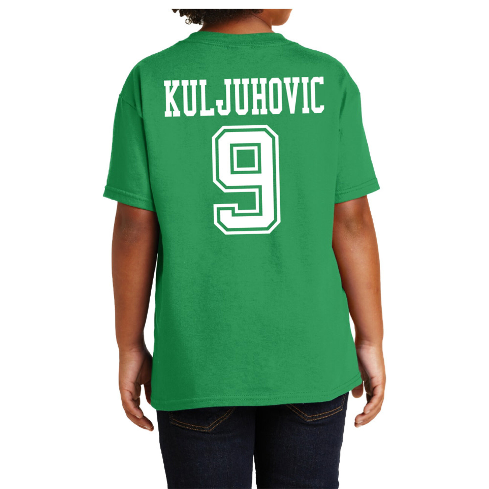 AHUNDYP #9 Amar Kuljuhovic North Dakota Basketball Sport Youth Tee