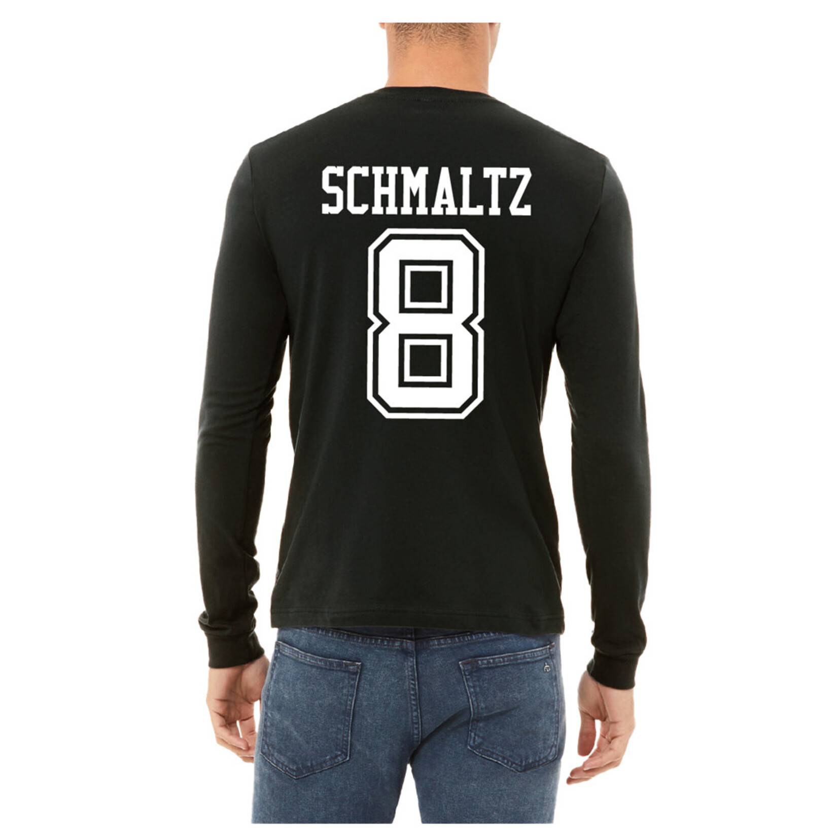 AHUNDYP #8 Jake Schmaltz North Dakota Hockey Sport Adult Long Sleeve