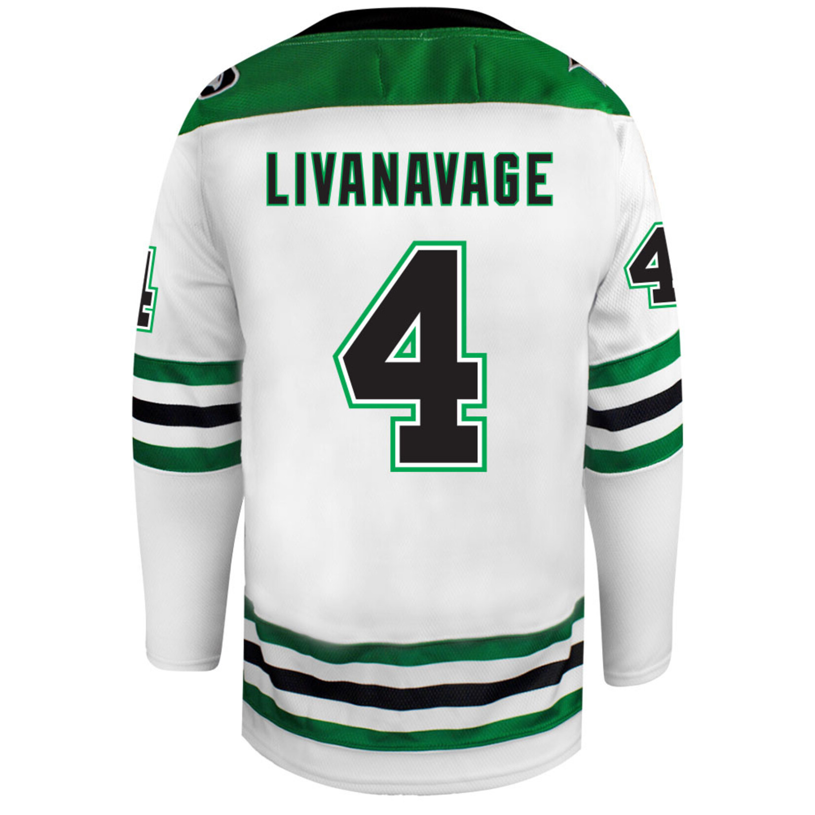 AHUNDYP #4 Jake Livanavage North Dakota Hockey Beauty Jersey