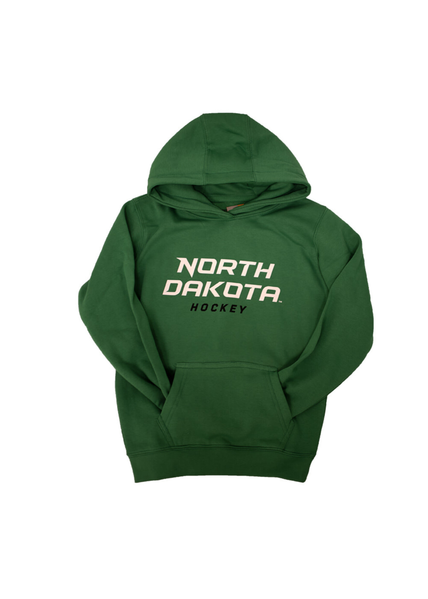 AHUNDYP #4 Jake Livanavage North Dakota Hockey Sport Youth Hood