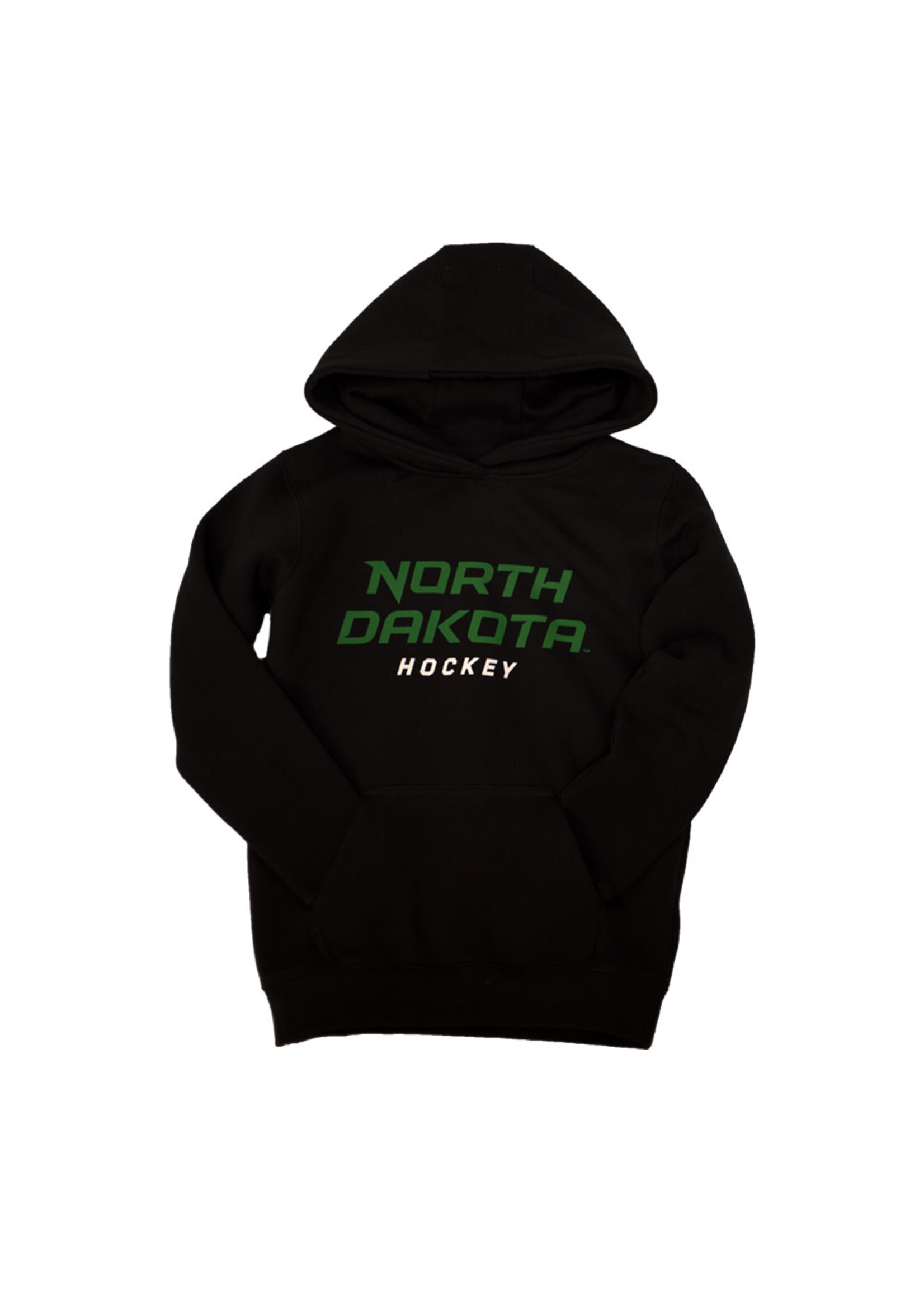 AHUNDYP #4 Jake Livanavage North Dakota Hockey Sport Youth Hood