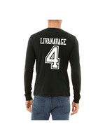 AHUNDYP #4 Jake Livanavage North Dakota Hockey Sport Adult Long Sleeve