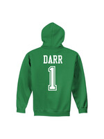 AHUNDYP #1 Skylar Darr North Dakota Volleyball Sport Youth Hood