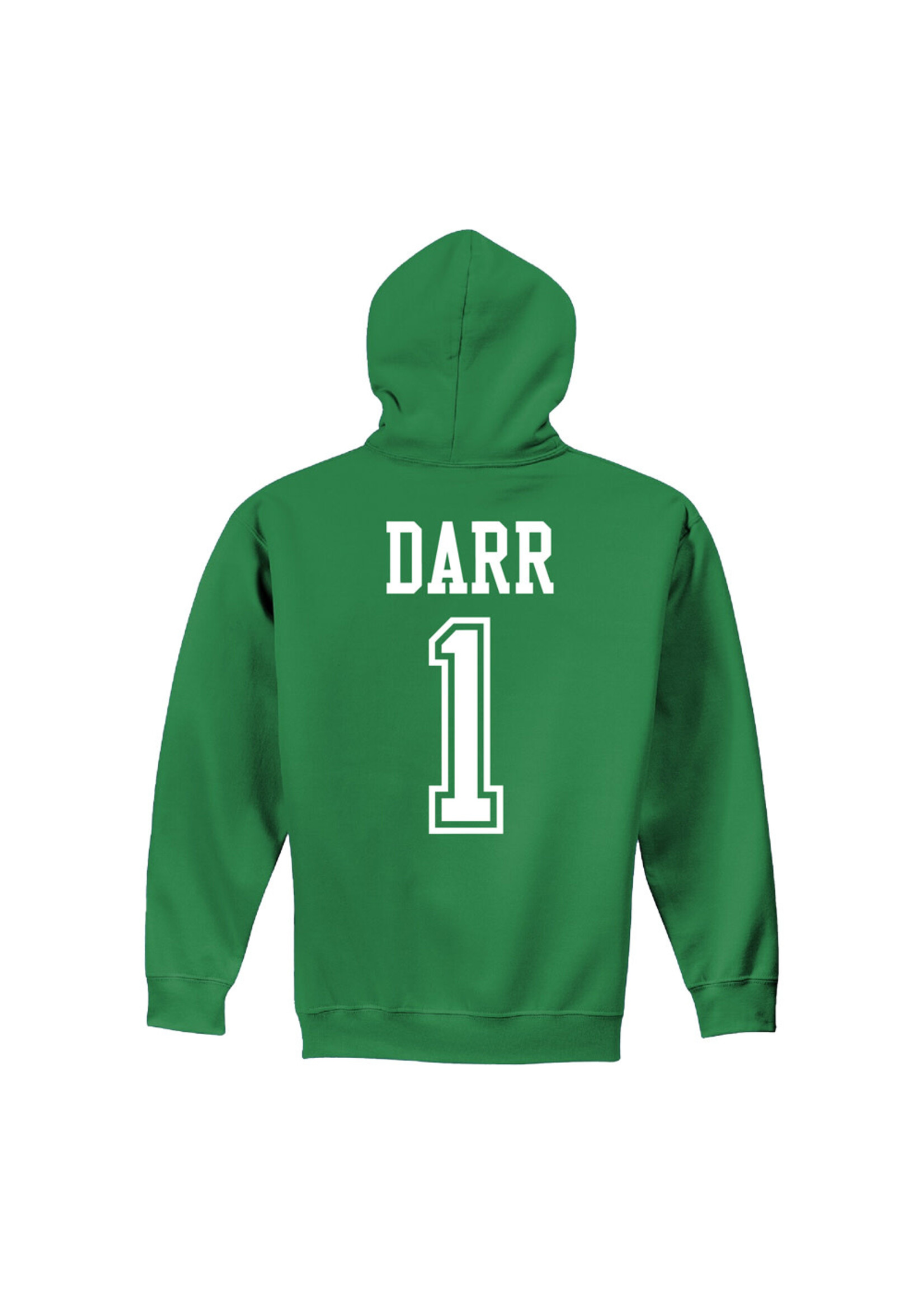AHUNDYP #1 Skylar Darr North Dakota Volleyball Sport Youth Hood