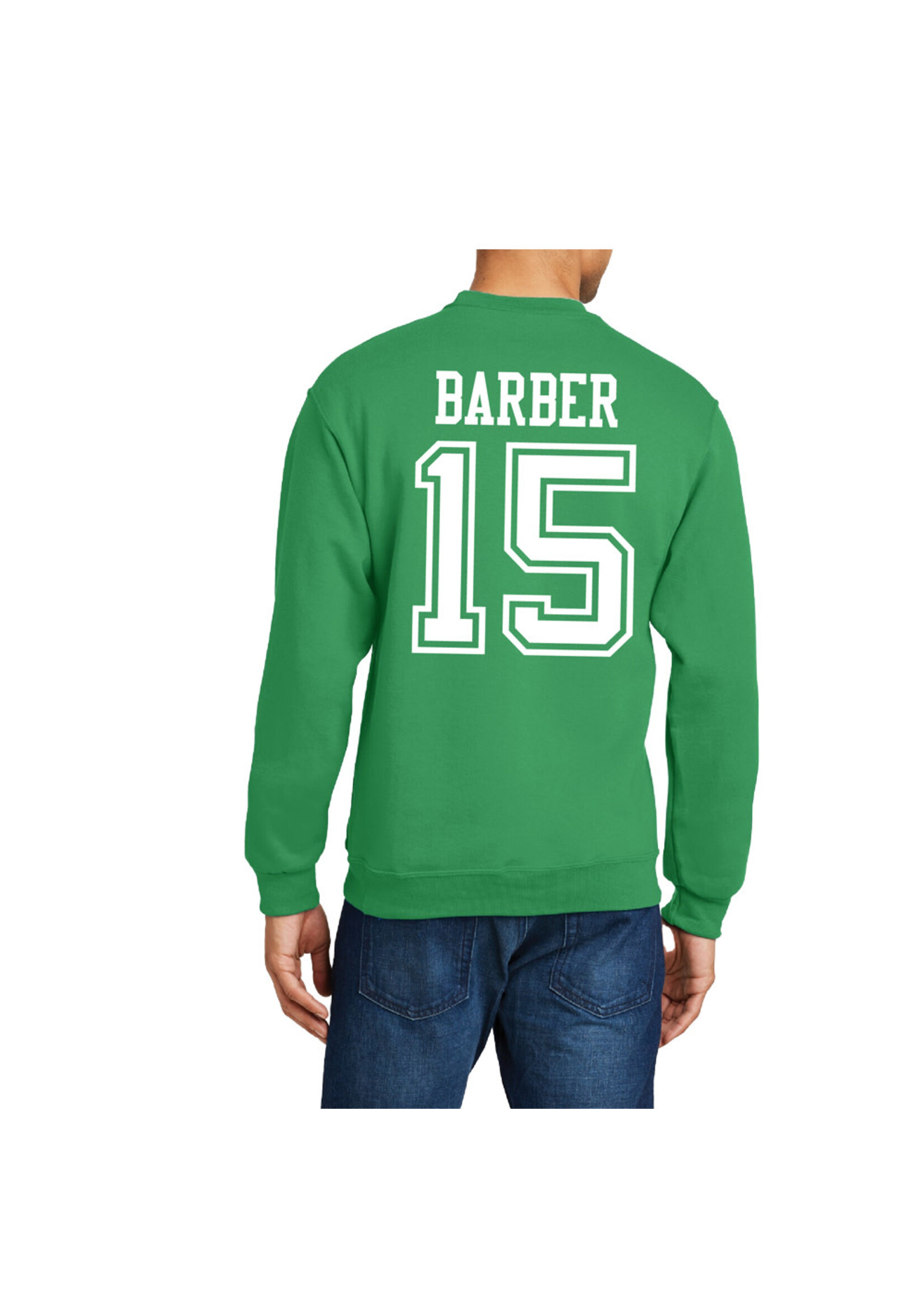 AHUNDYP #15 Paige Barber North Dakota Volleyball Sport Adult Crew