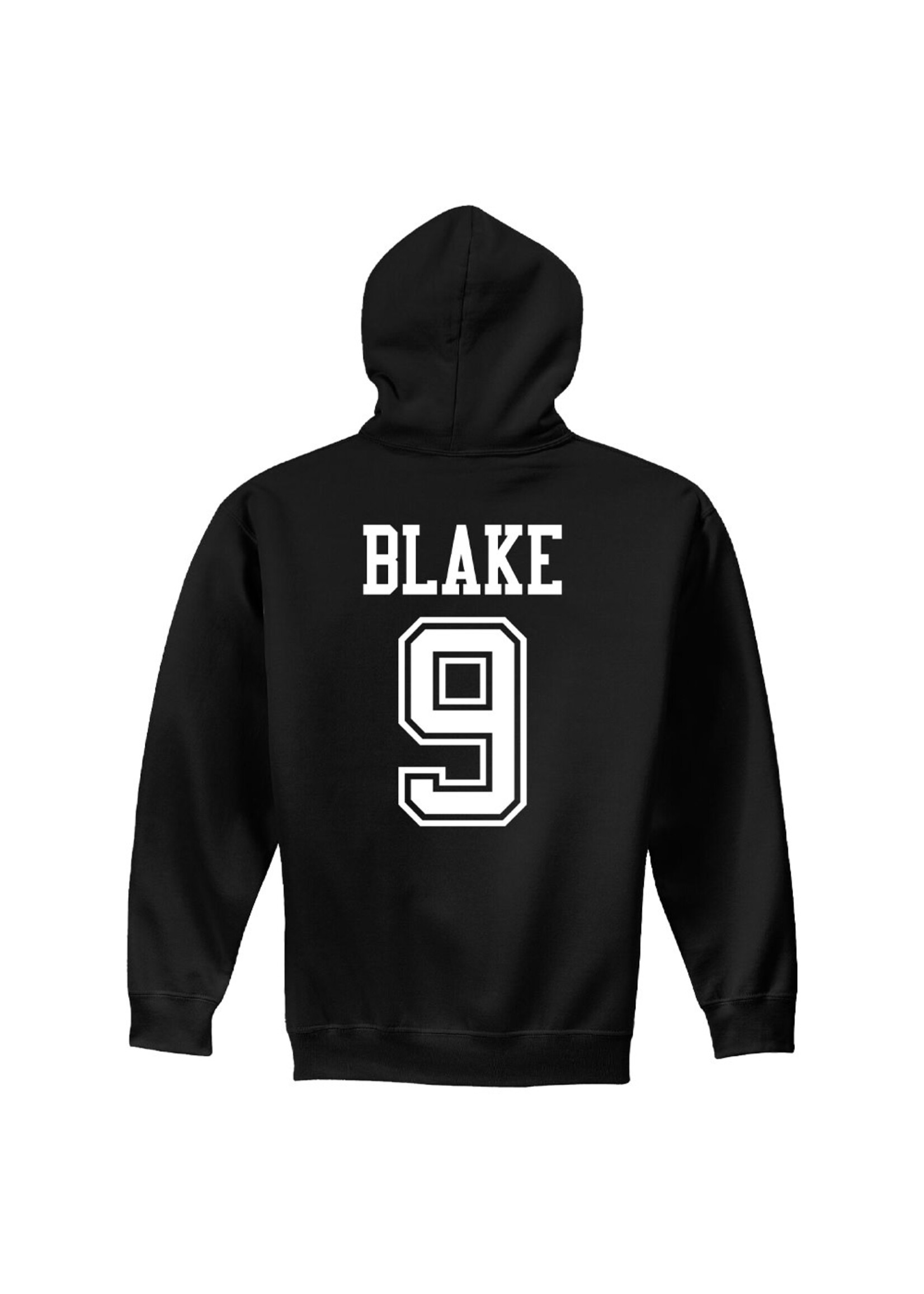 AHUNDYP #9 Jackson Blake North Dakota Hockey Youth Sport Hood