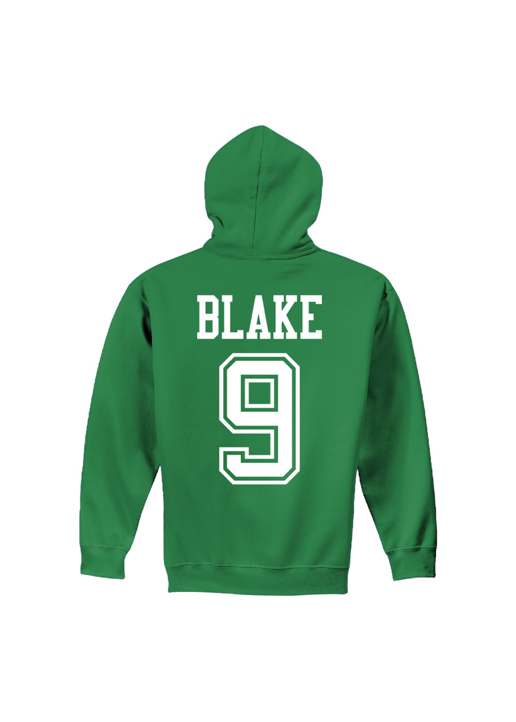 AHUNDYP #9 Jackson Blake North Dakota Hockey Youth Sport Hood