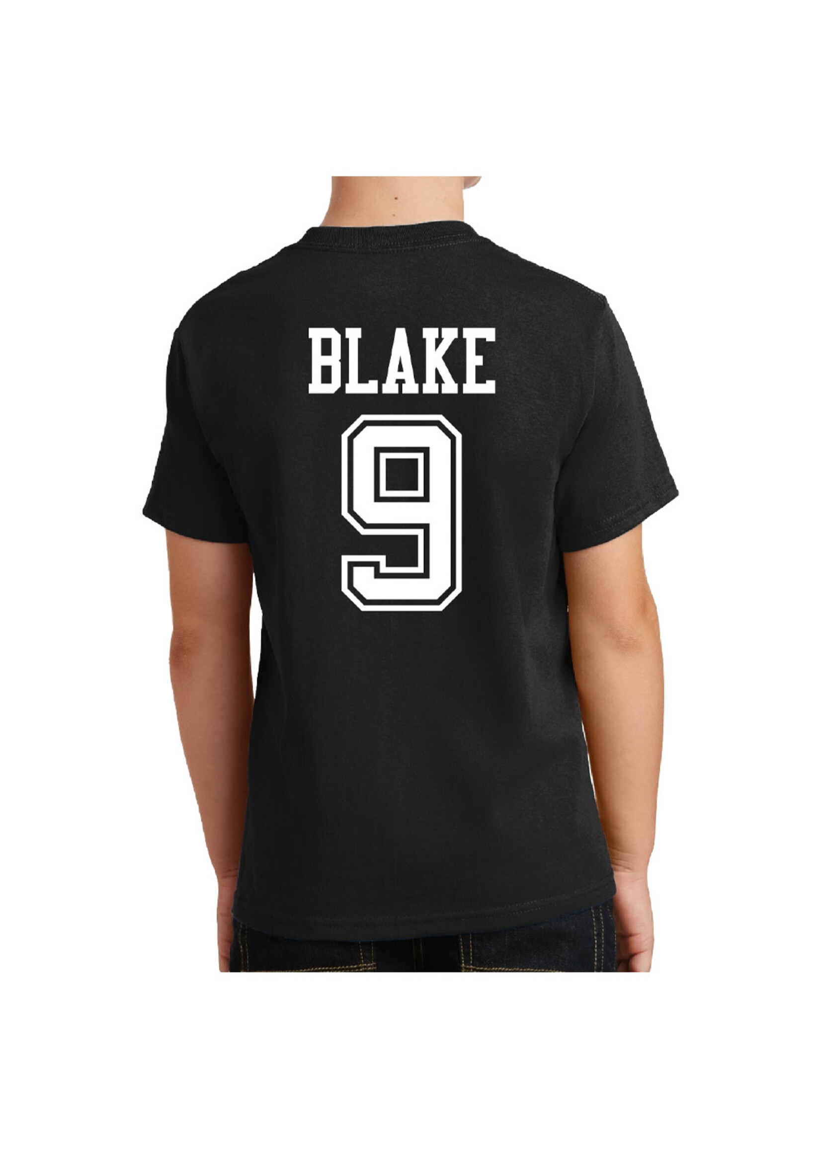 AHUNDYP #9 Jackson Blake North Dakota Hockey Youth Sport Tee