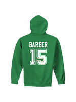 AHUNDYP #15 Paige Barber North Dakota Volleyball Sport Youth Hood AHUNDYP #15 Paige Barber North Dakota Volleyball Sport Youth Hood