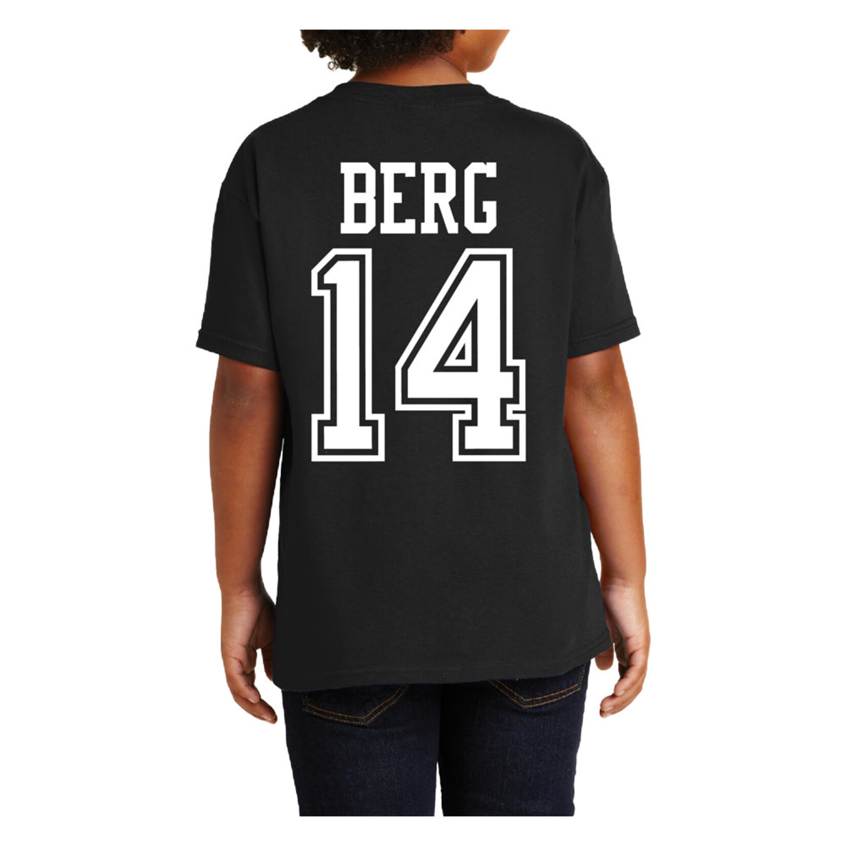 AHUNDYP #14 Cameron Berg North Dakota Hockey Sport Youth Tee