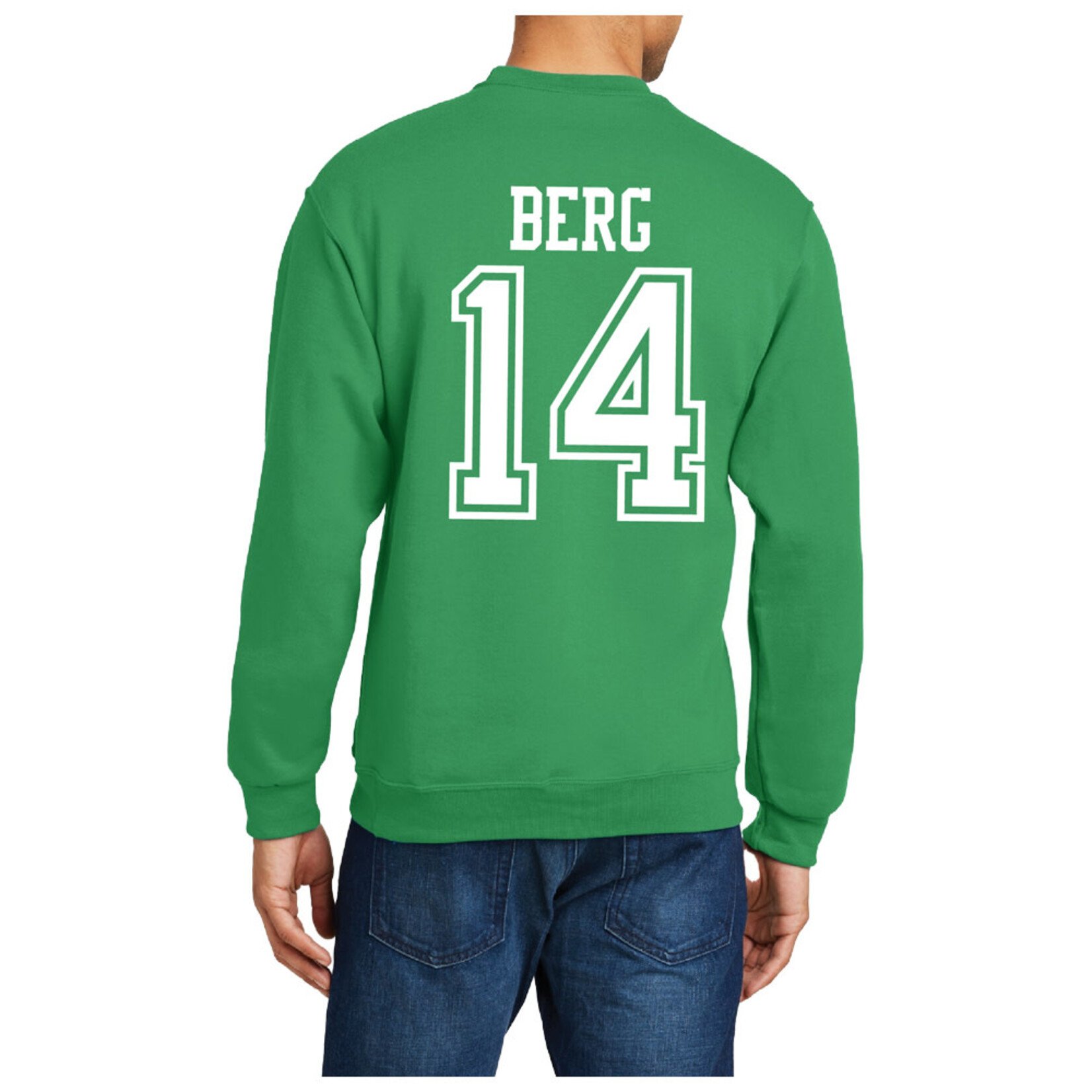 AHUNDYP #14 Cameron Berg North Dakota Hockey Sport Adult Crew