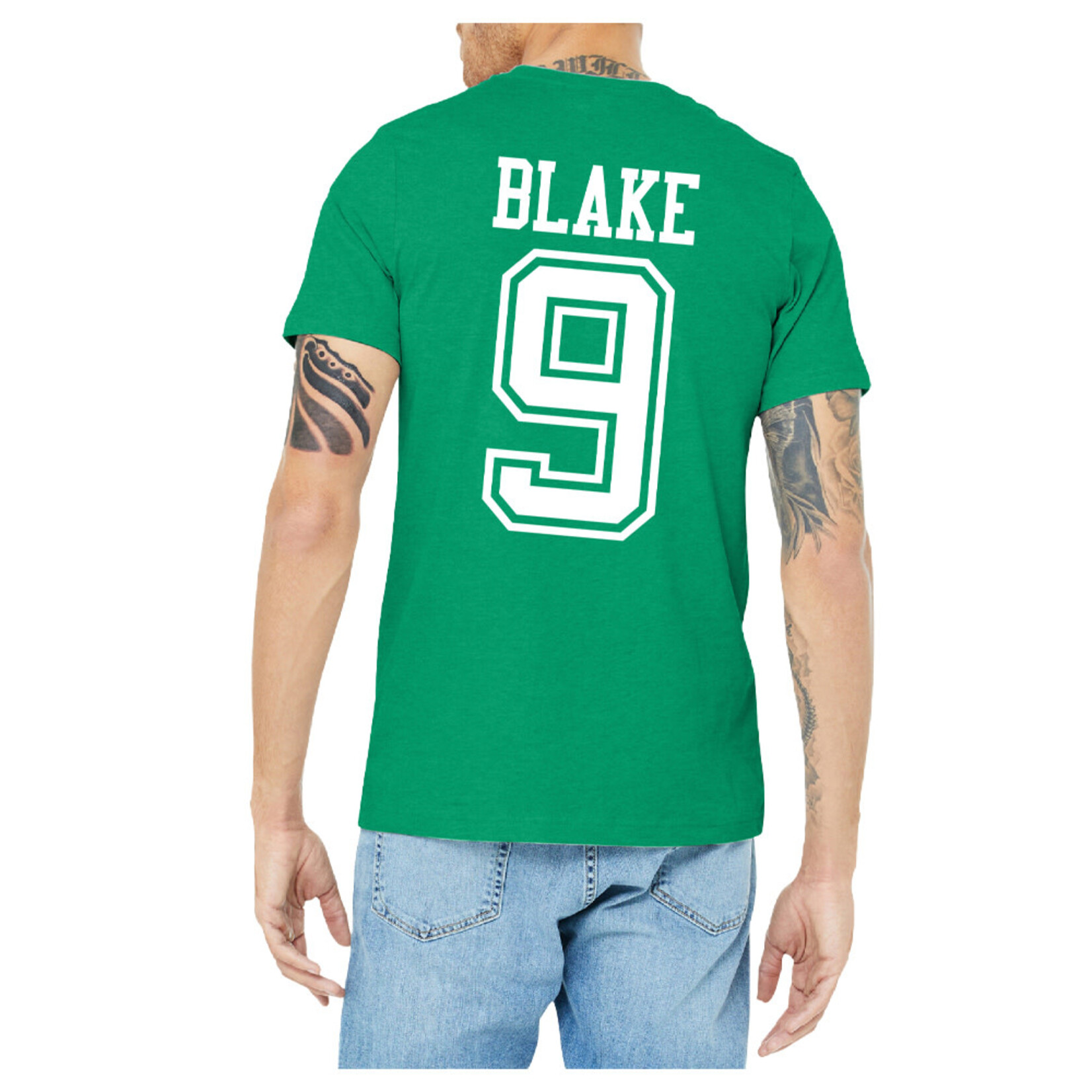 AHUNDYP #9 Jackson Blake North Dakota Hockey Sport Adult Tee