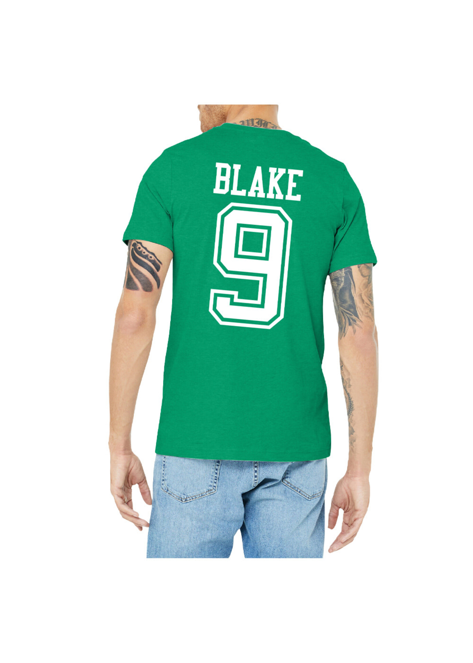 AHUNDYP #9 Jackson Blake North Dakota Hockey Sport Adult Tee