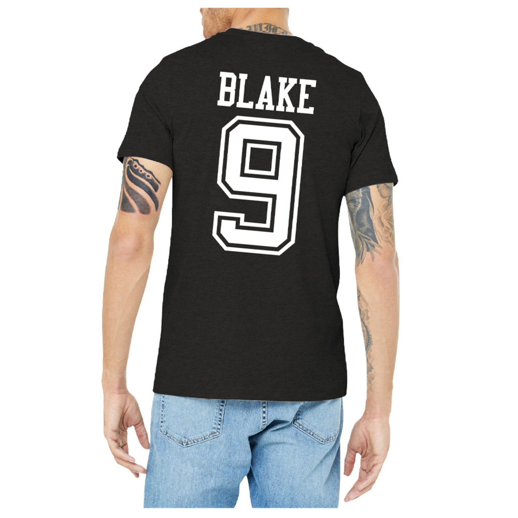 AHUNDYP #9 Jackson Blake North Dakota Hockey Sport Adult Tee