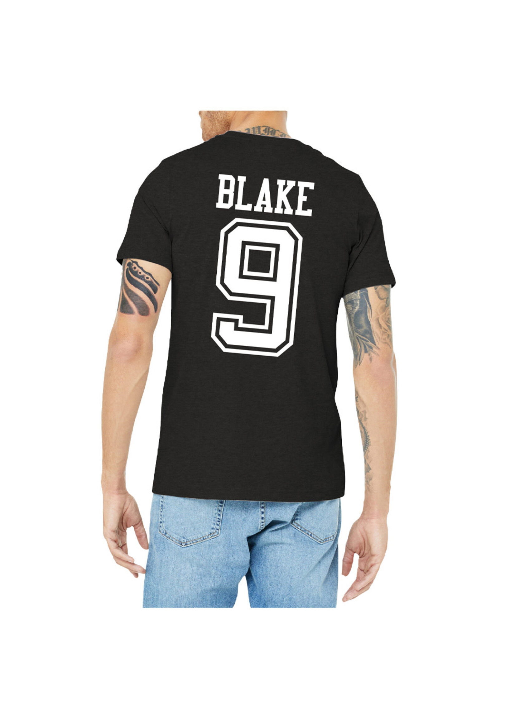 AHUNDYP #9 Jackson Blake North Dakota Hockey Sport Adult Tee