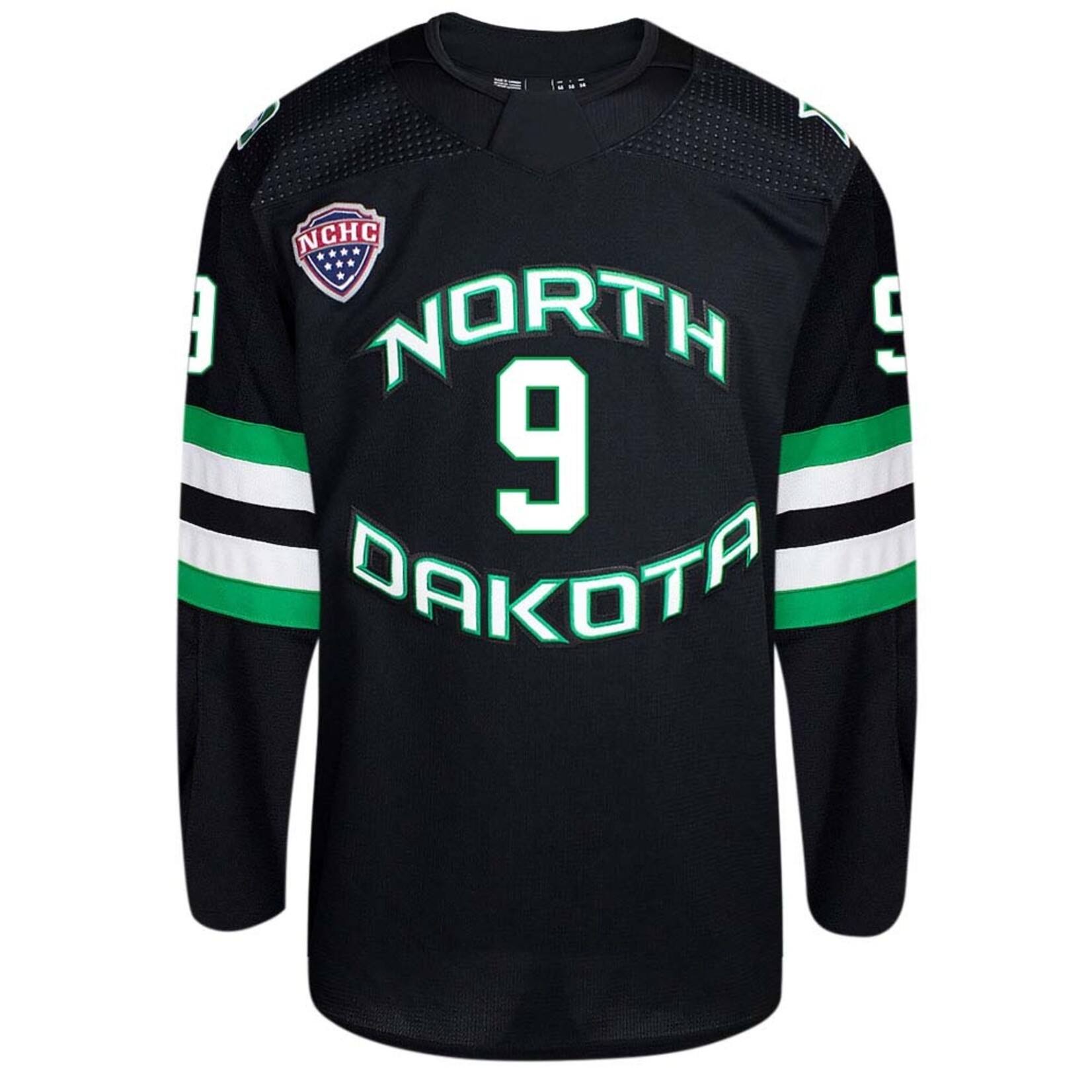 AHUNDYP #9 Jackson Blake Adidas Authentic North Dakota Hockey Jersey