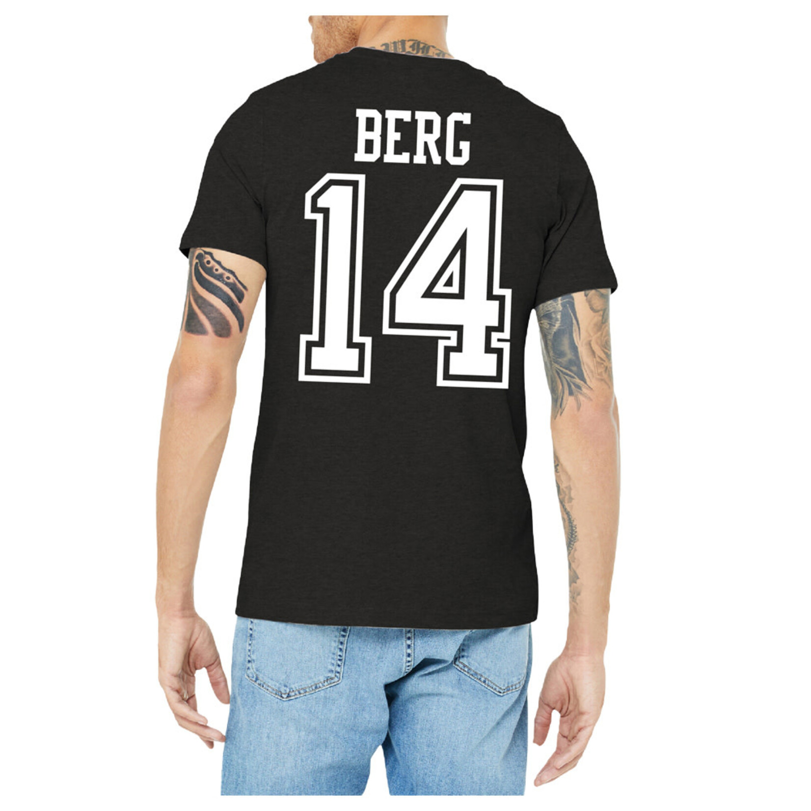 AHUNDYP #14 Cameron Berg North Dakota Hockey Sport Adult Tee