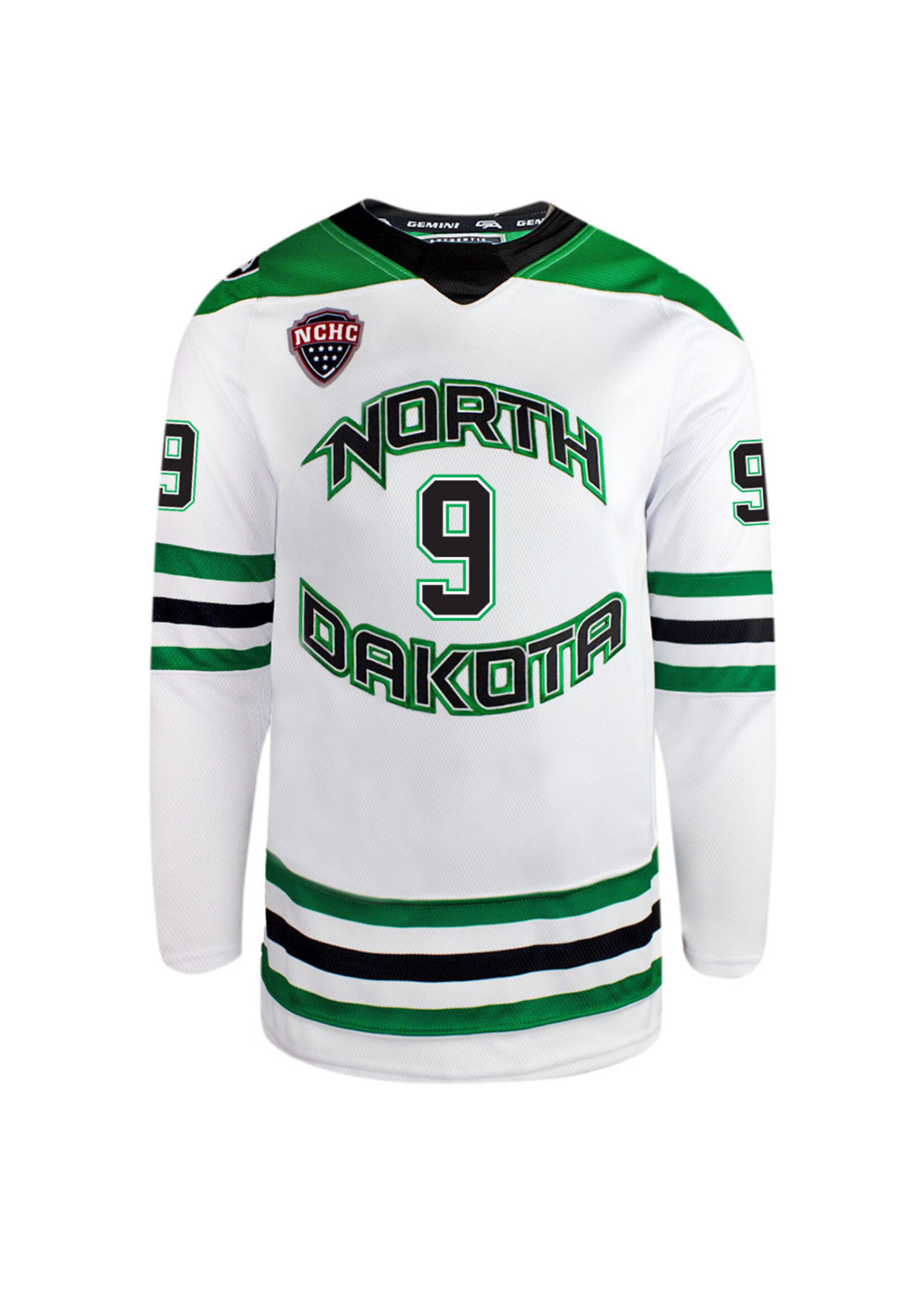 Beauty Unis #9 Jackson Blake North Dakota Hockey Beauty Youth Jersey