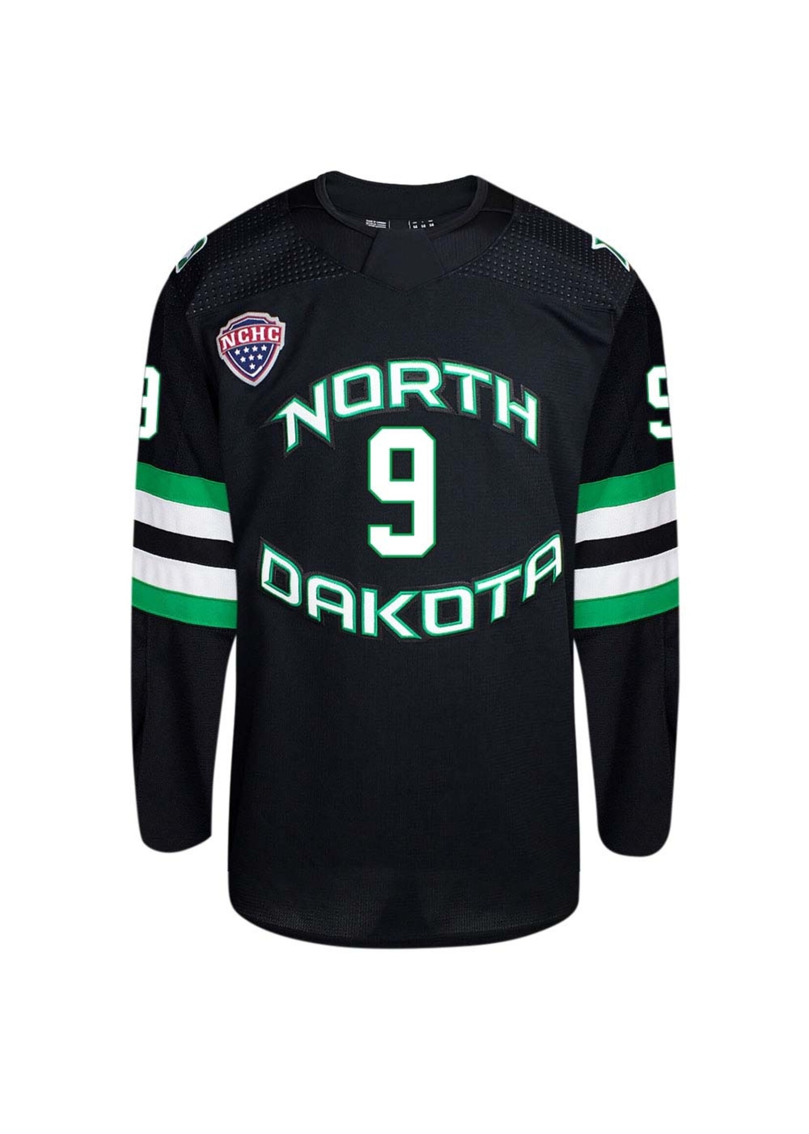 Beauty Unis #9 Jackson Blake North Dakota Hockey Beauty Youth Jersey