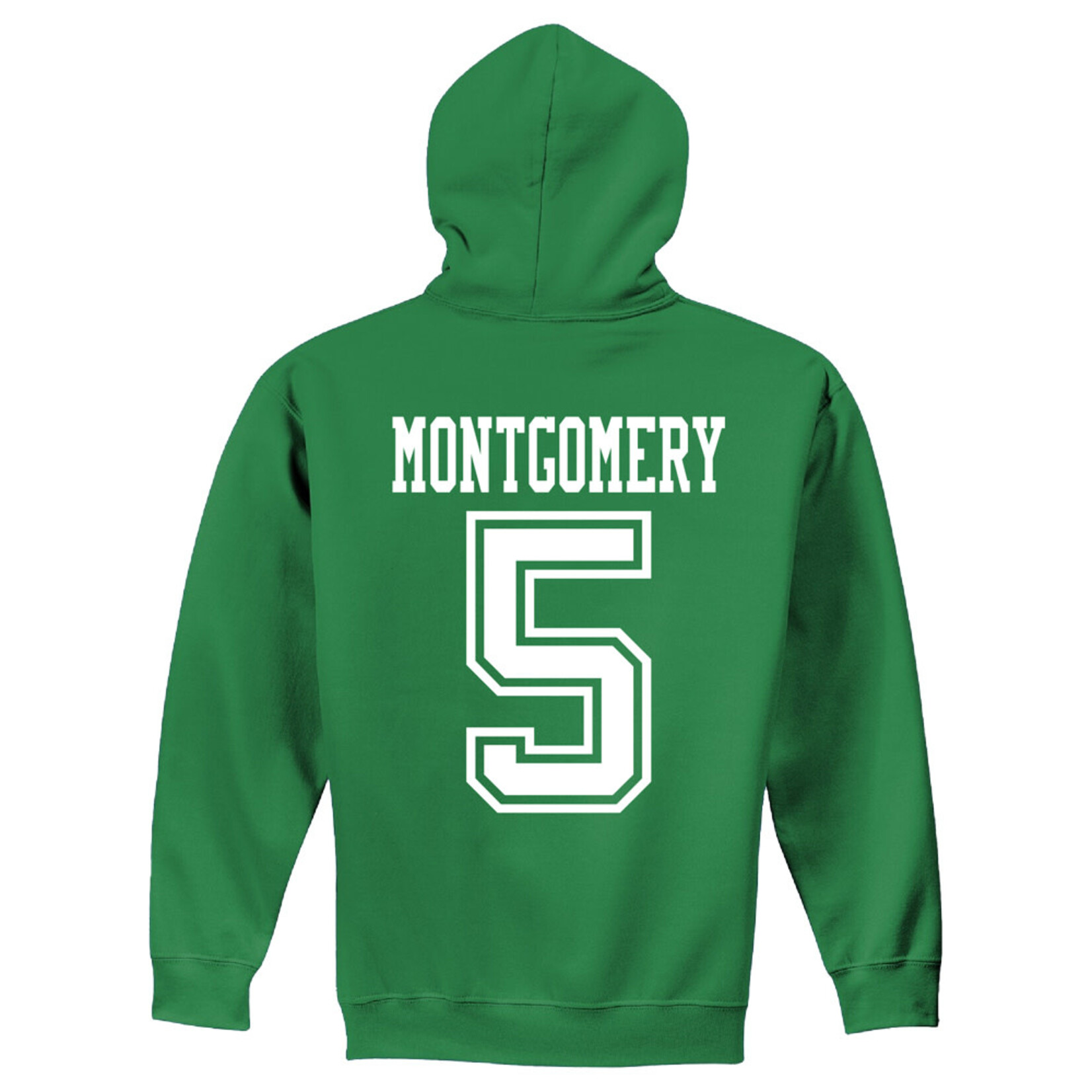 AHUNDYP #5 Dane Montgomery North Dakota Hockey Sport Adult Hood