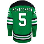 AHUNDYP #5 Dane Montgomery Adidas Authentic North Dakota Hockey Jersey