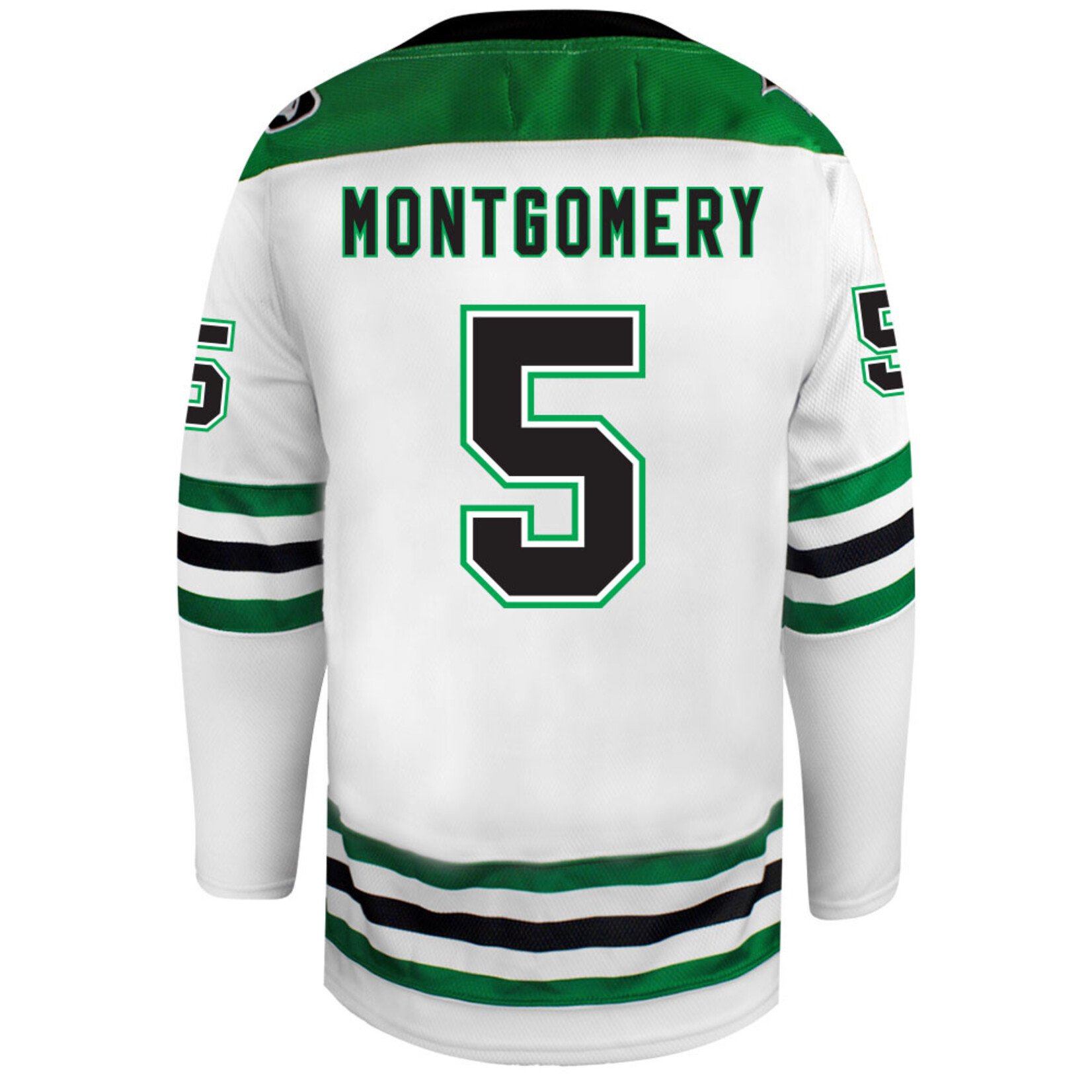 AHUNDYP #5 Dane Montgomery North Dakota Hockey SP Jersey