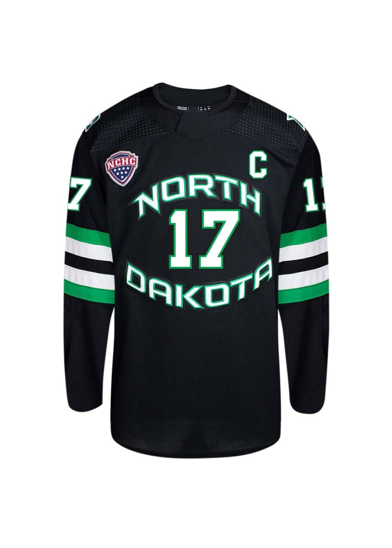 Beauty Unis #17 Riese Gaber North Dakota Hockey Beauty Youth Jersey