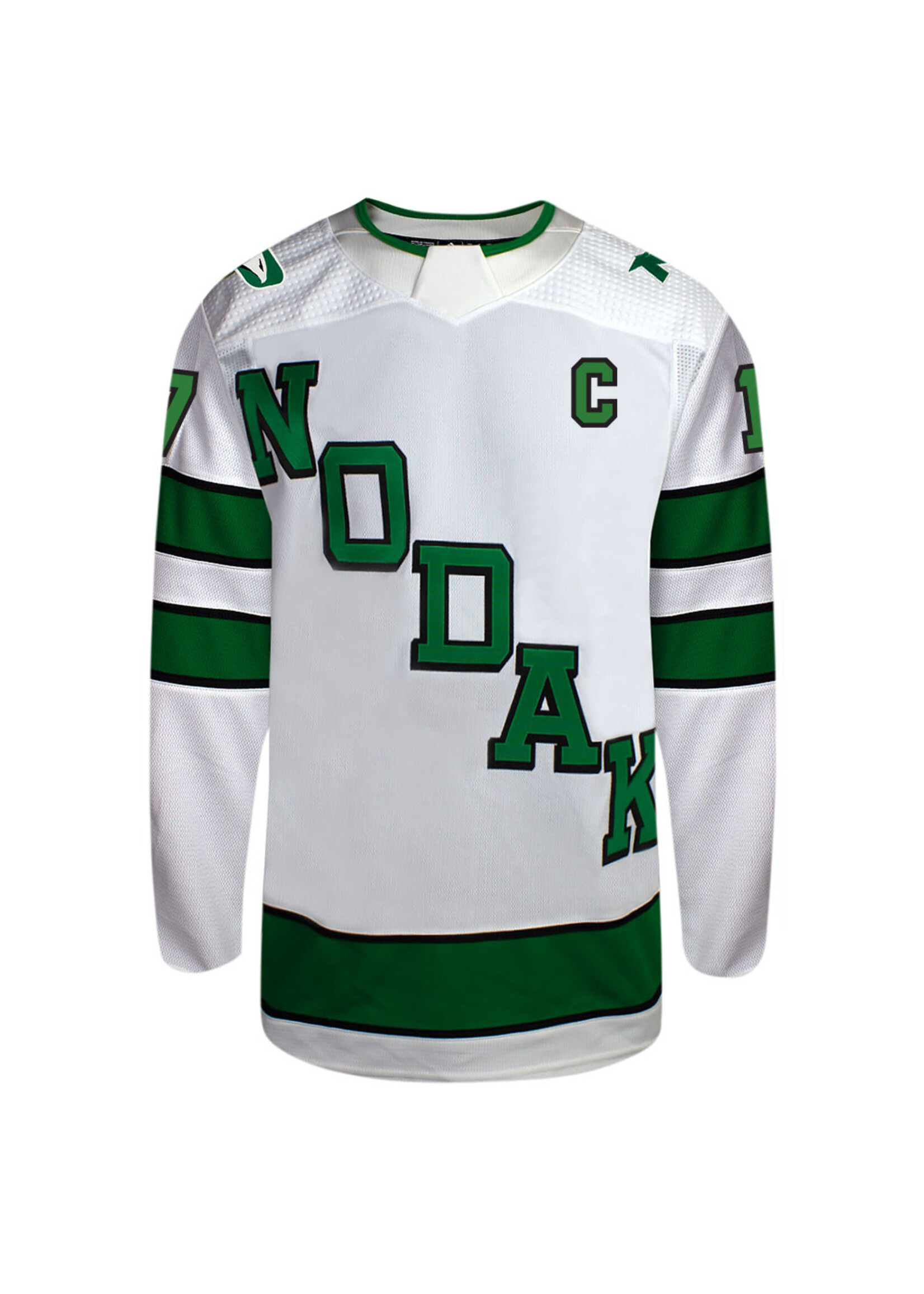 Beauty Unis #17 Riese Gaber North Dakota Hockey Beauty Youth Jersey