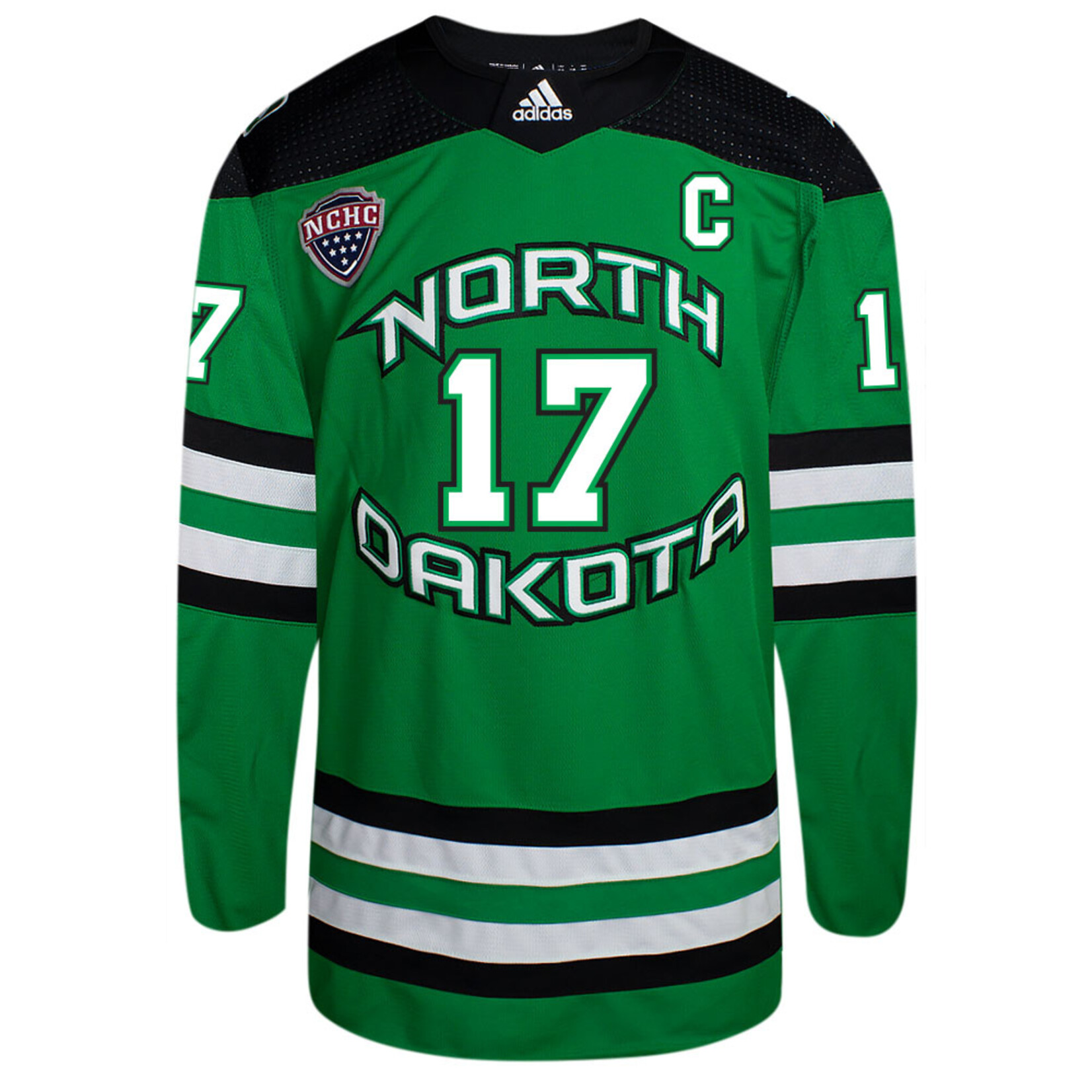 Beauty Unis #17 Riese Gaber North Dakota Hockey Beauty Youth Jersey