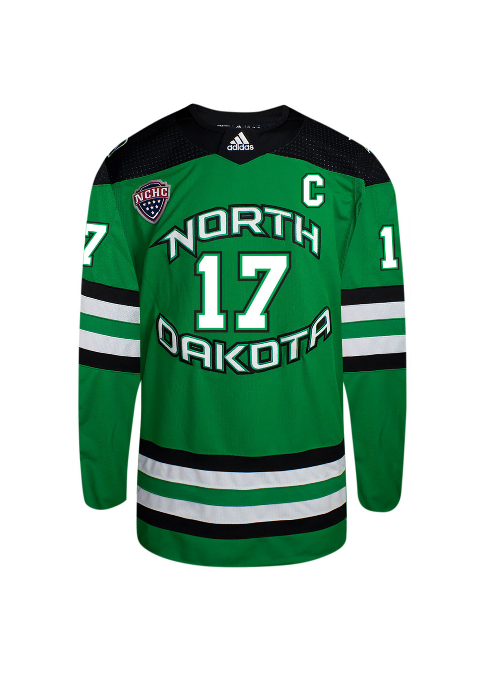 Beauty Unis #17 Riese Gaber North Dakota Hockey Beauty Youth Jersey