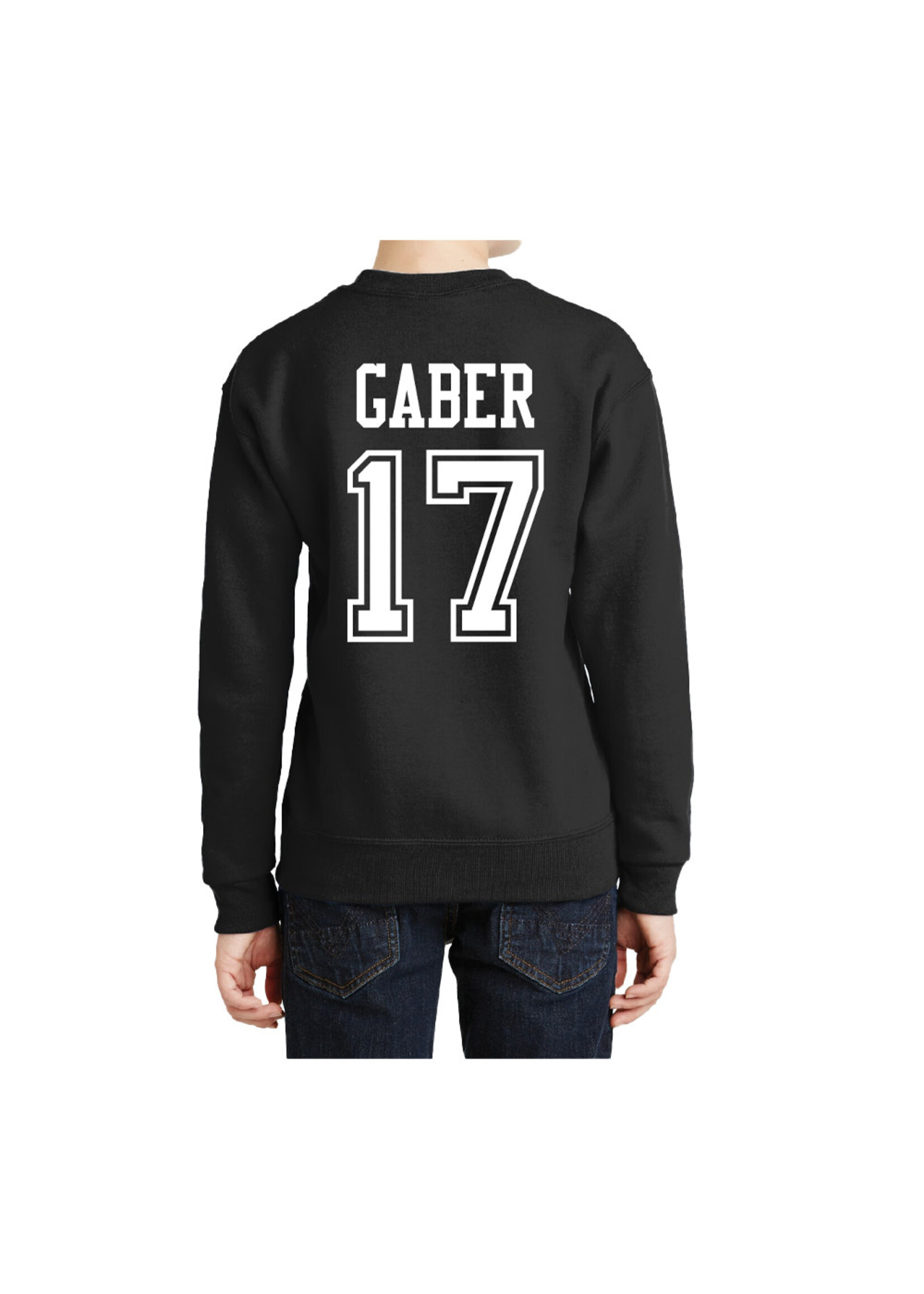 AHUNDYP #17 Riese Gaber North Dakota Hockey Youth Sport Crew