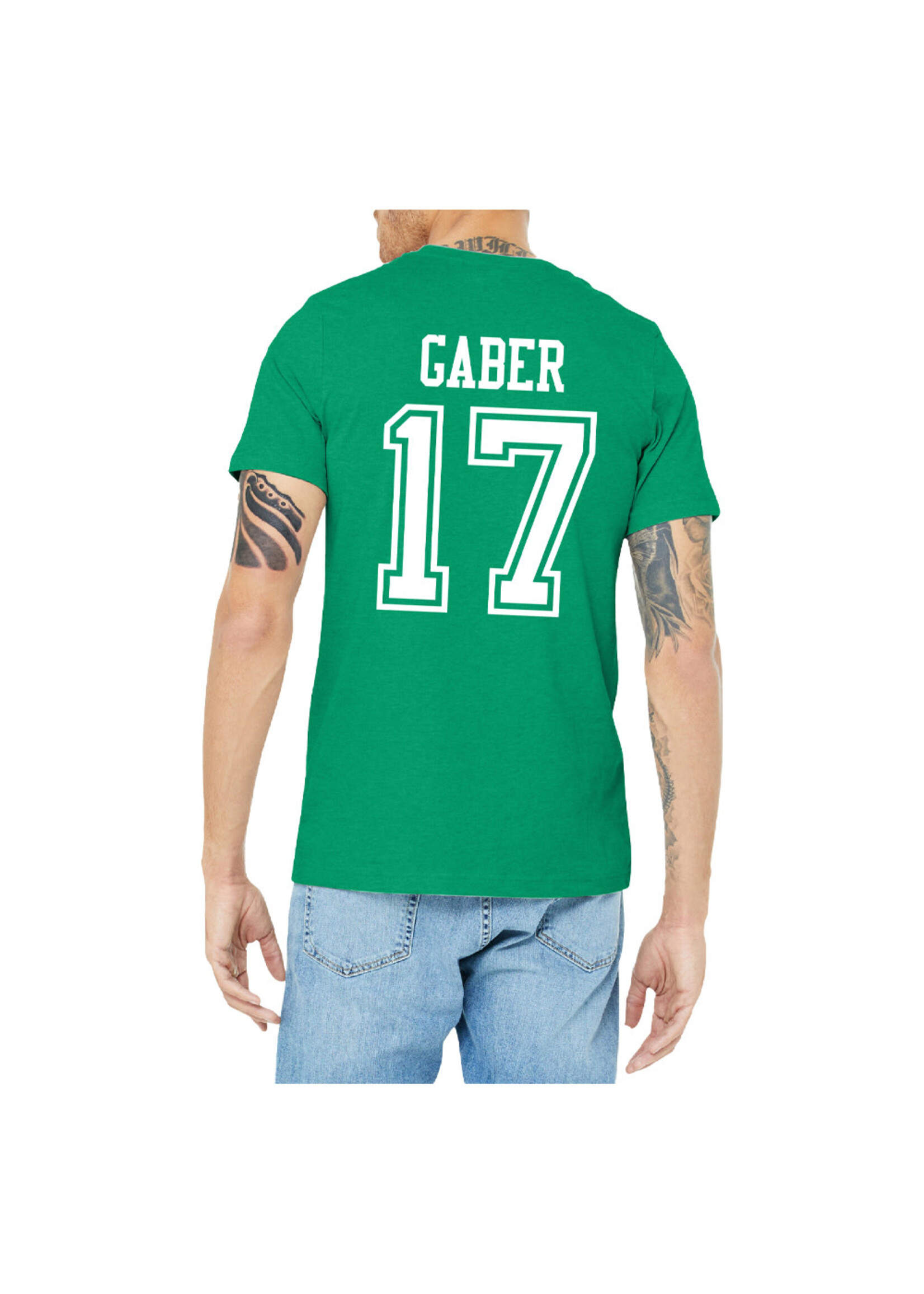 AHUNDYP #17 Riese Gaber North Dakota Hockey Sport Adult Tee