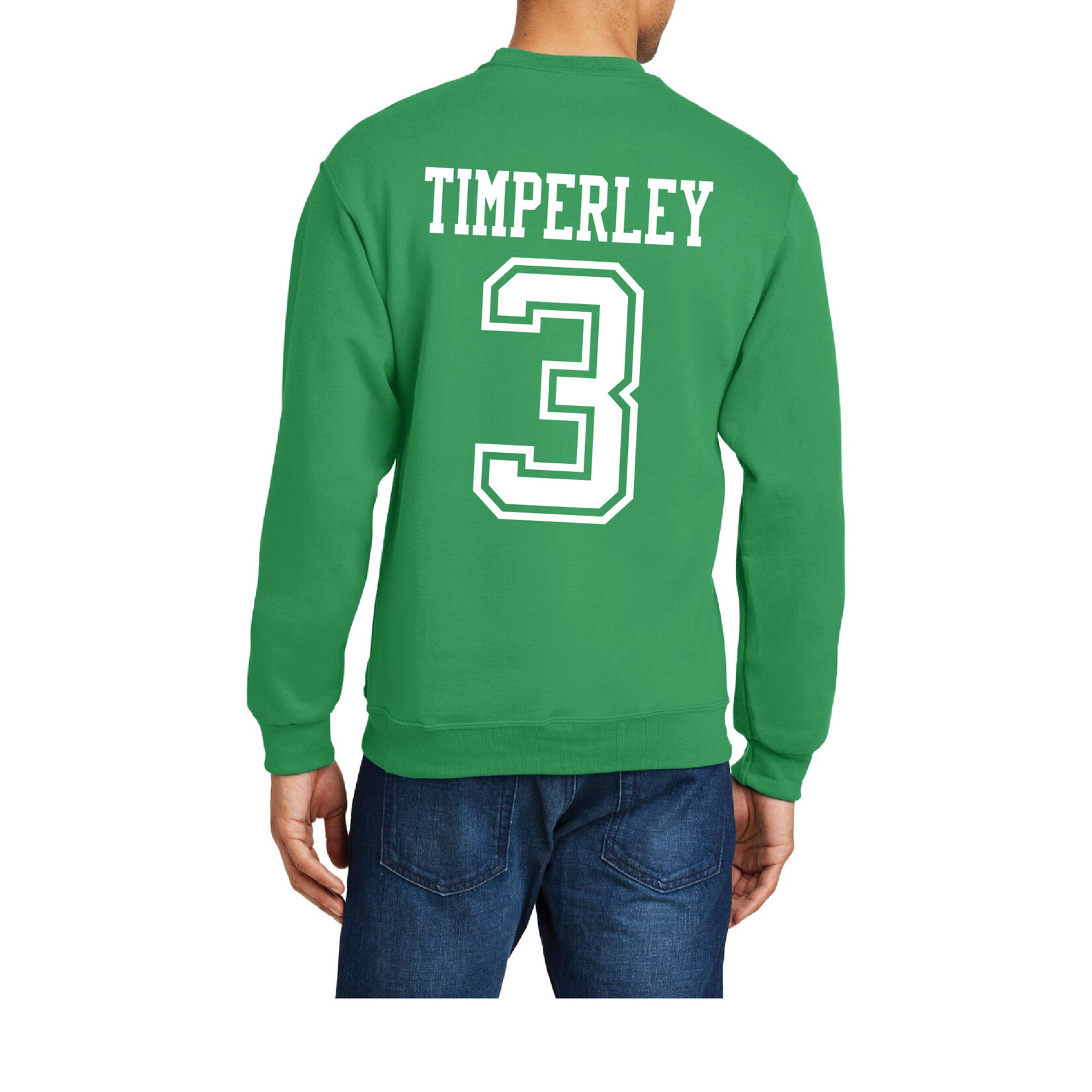 AHUNDYP #3 Teagan Timperley North Dakota Volleyball Sport Adult Crew