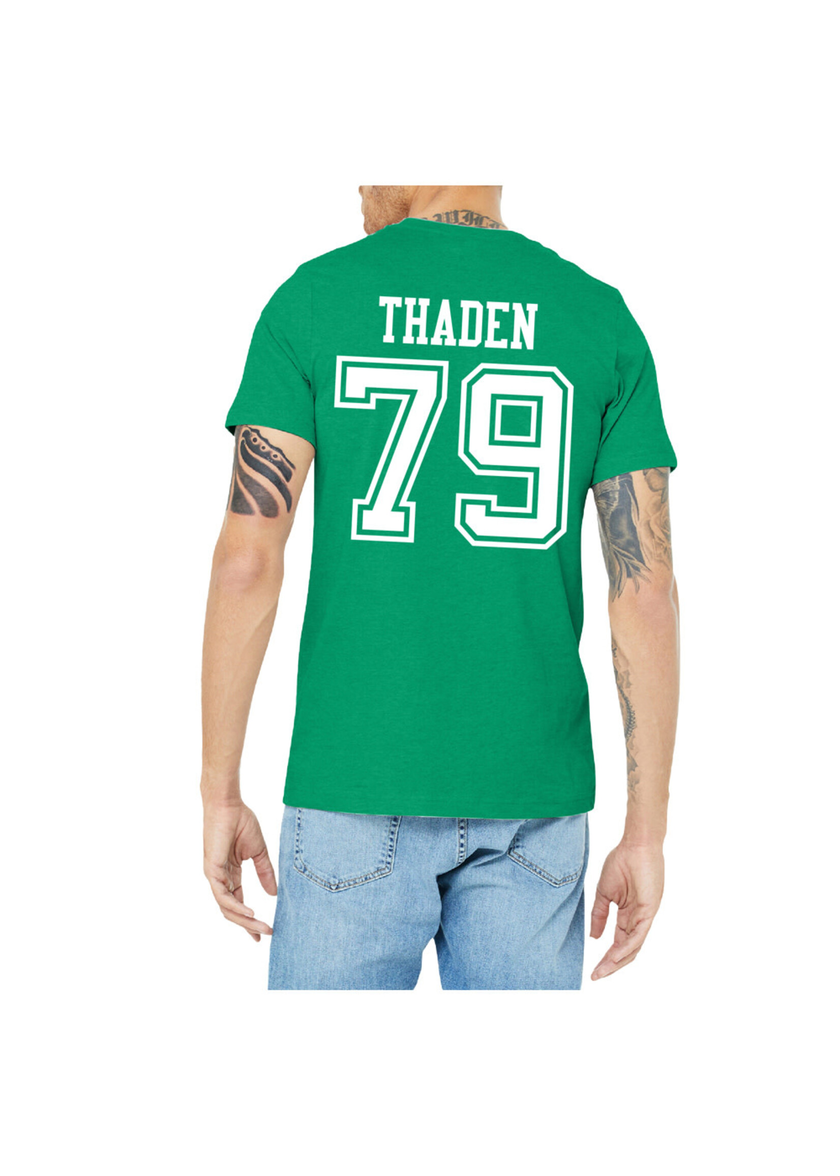AHUNDYP #79 Trace Thaden North Dakota Football Sport  Adult Tee