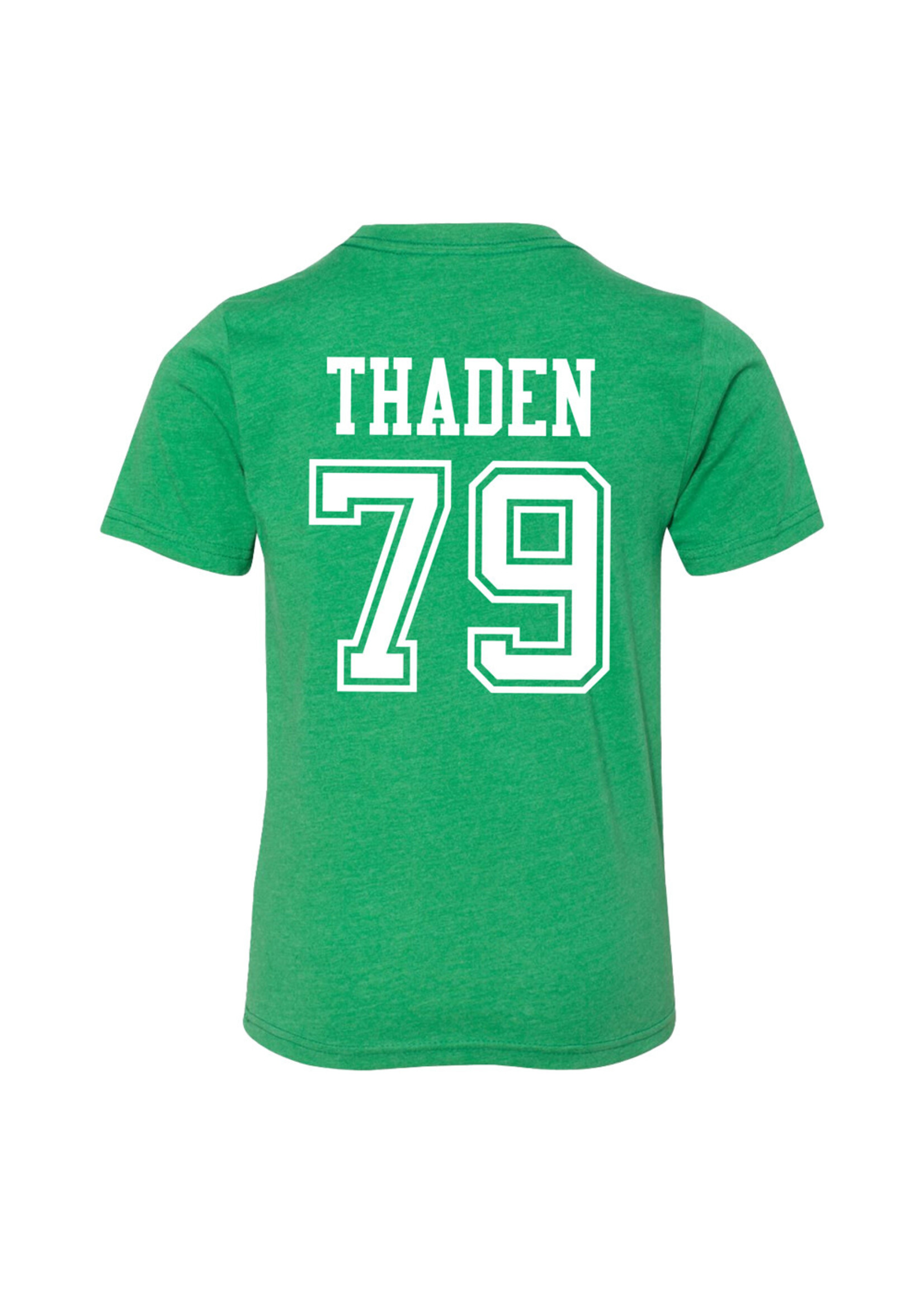 AHUNDYP #79 Trace Thaden North Dakota Football Sport Youth Tee