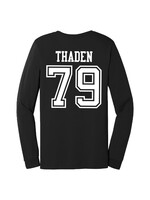 AHUNDYP #79 Trace Thaden North Dakota Football Sport Adult Long Sleeve